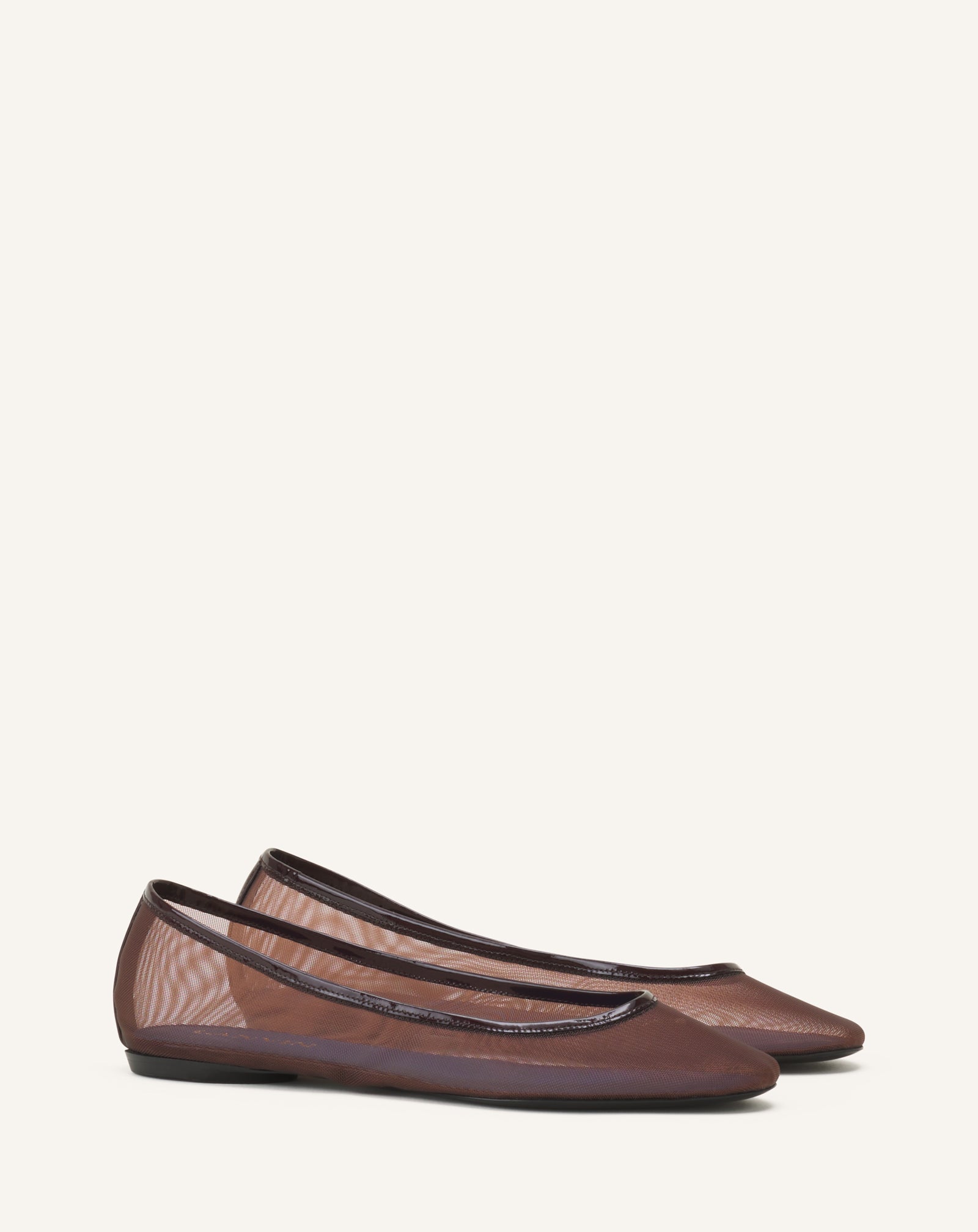 THE BALLERINA FLAT IN MESH - Image 2