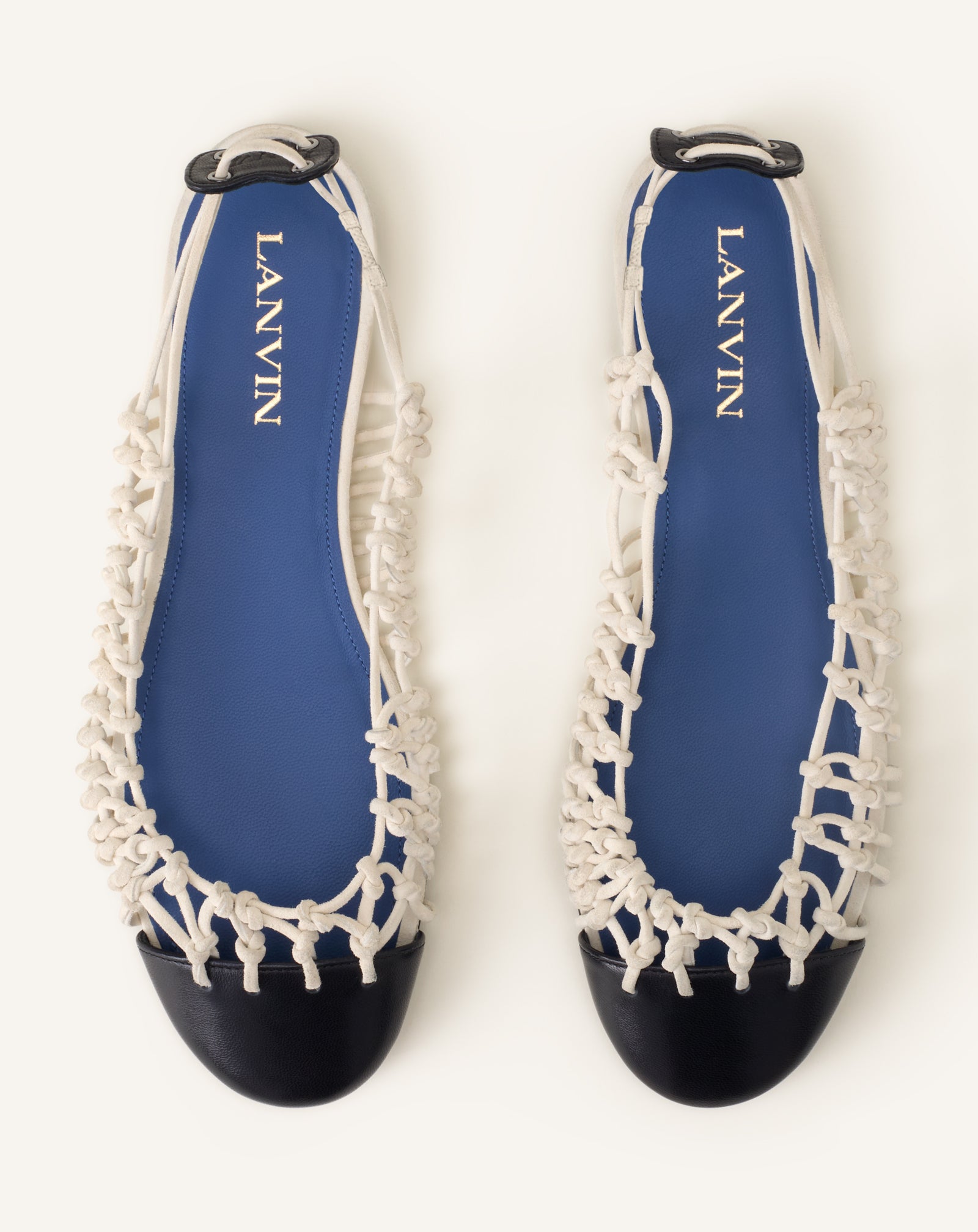 KNITLINE SLINGBACK BALLERINA IN LEATHER - Image 4