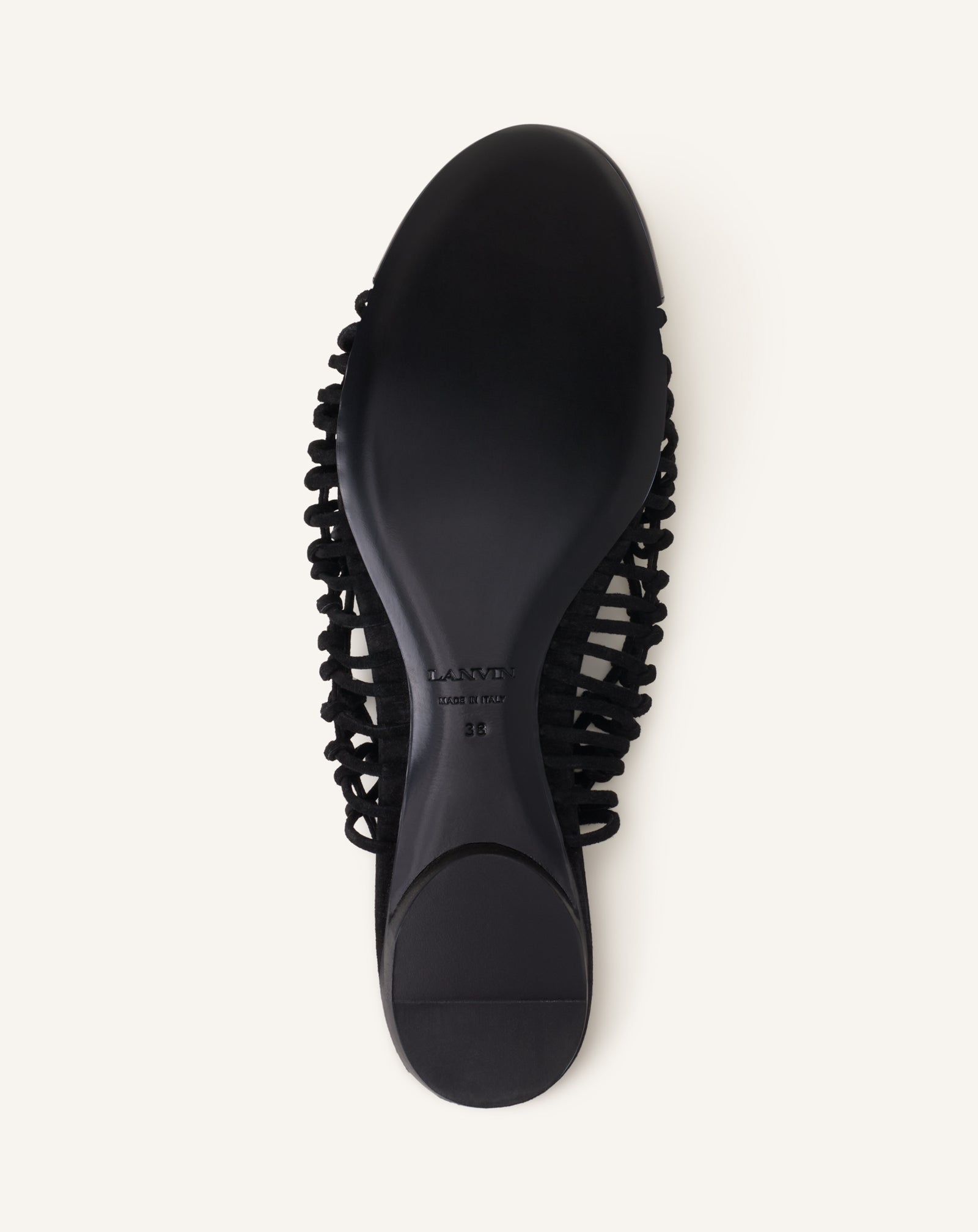 KNITLINE SLINGBACK BALLERINA IN LEATHER - Image 6