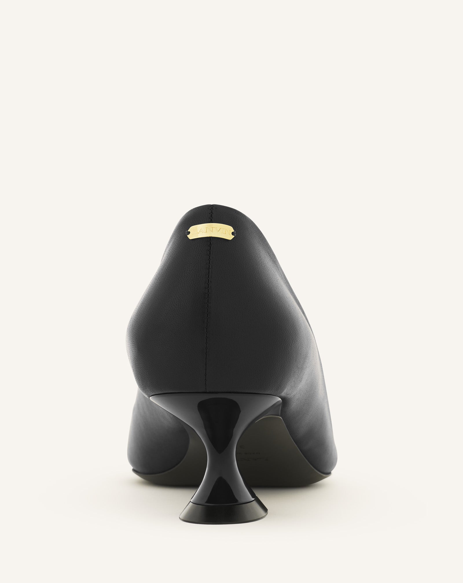 MIDNIGHT STEP PUMP IN LEATHER - Image 6