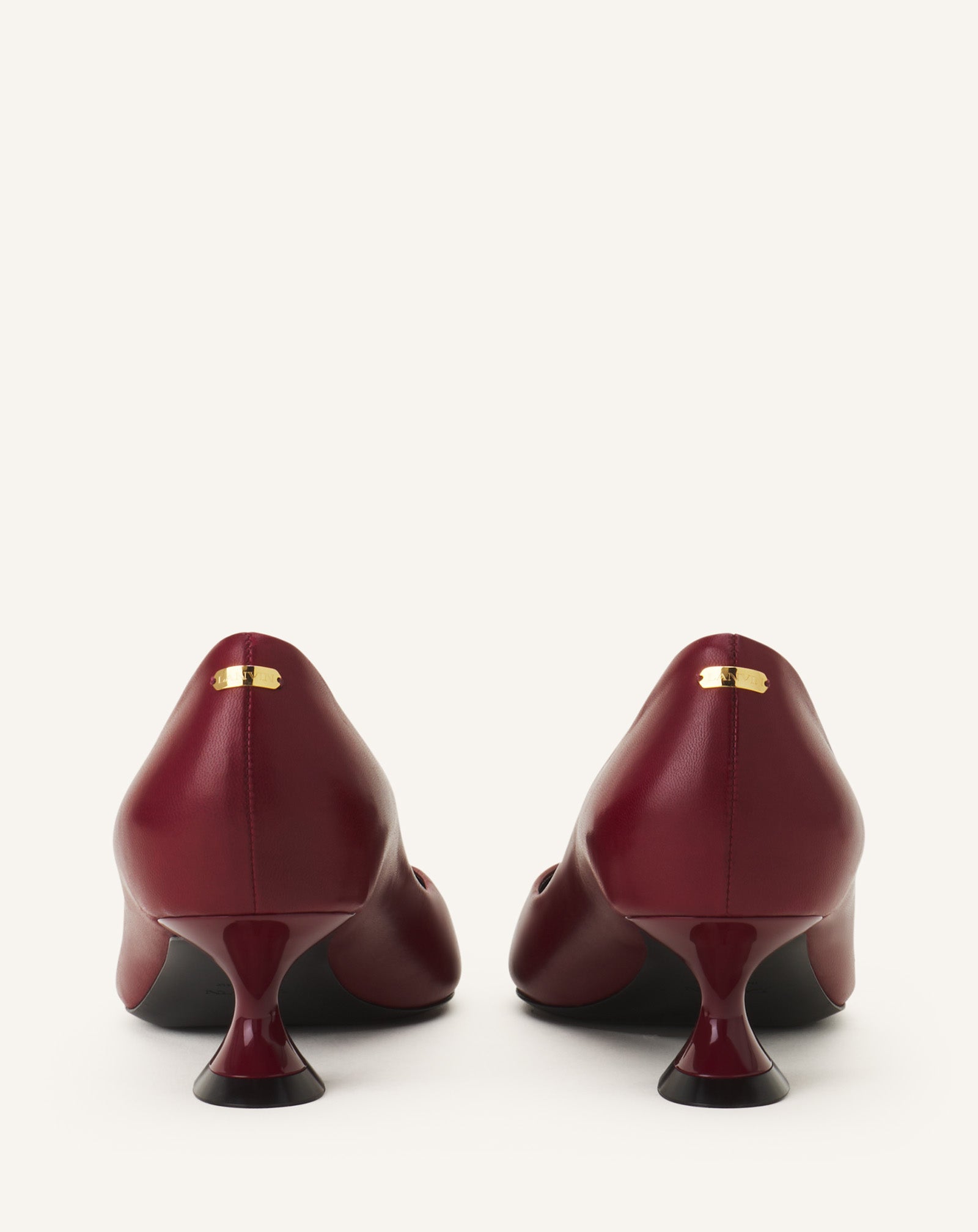 MIDNIGHT STEP PUMP IN LEATHER - Image 3