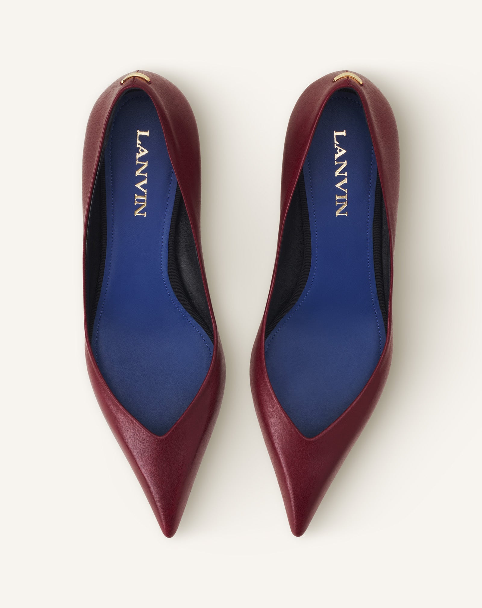 MIDNIGHT STEP PUMP IN LEATHER - Image 4