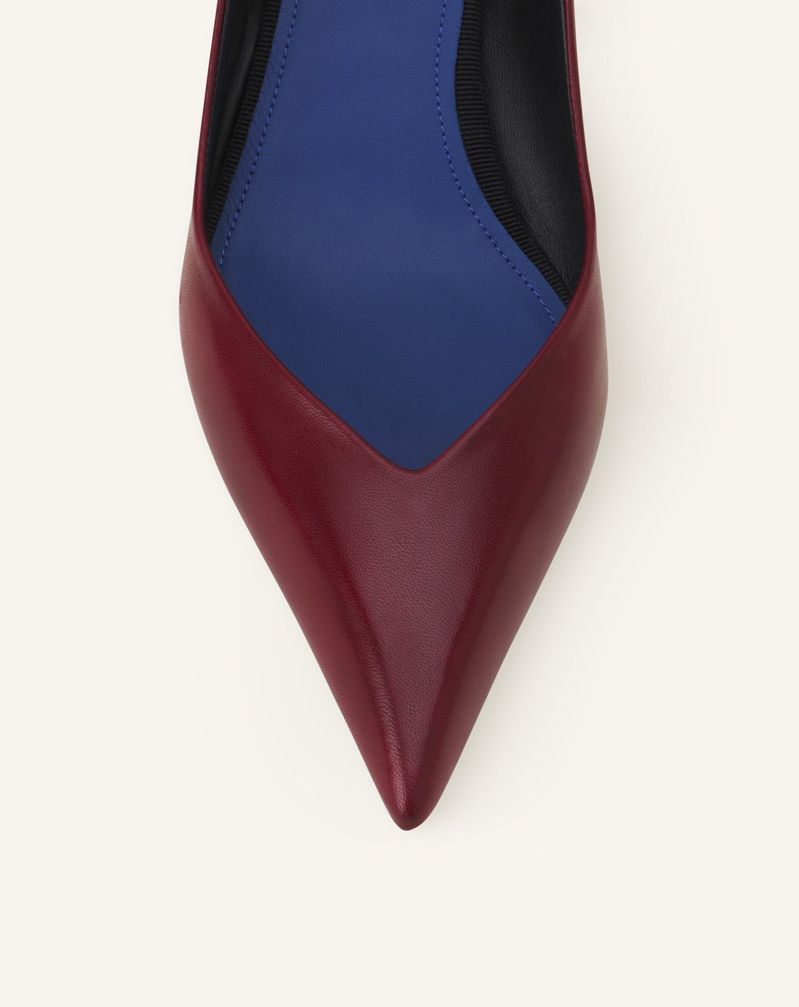 MIDNIGHT STEP PUMP IN LEATHER - Image 5