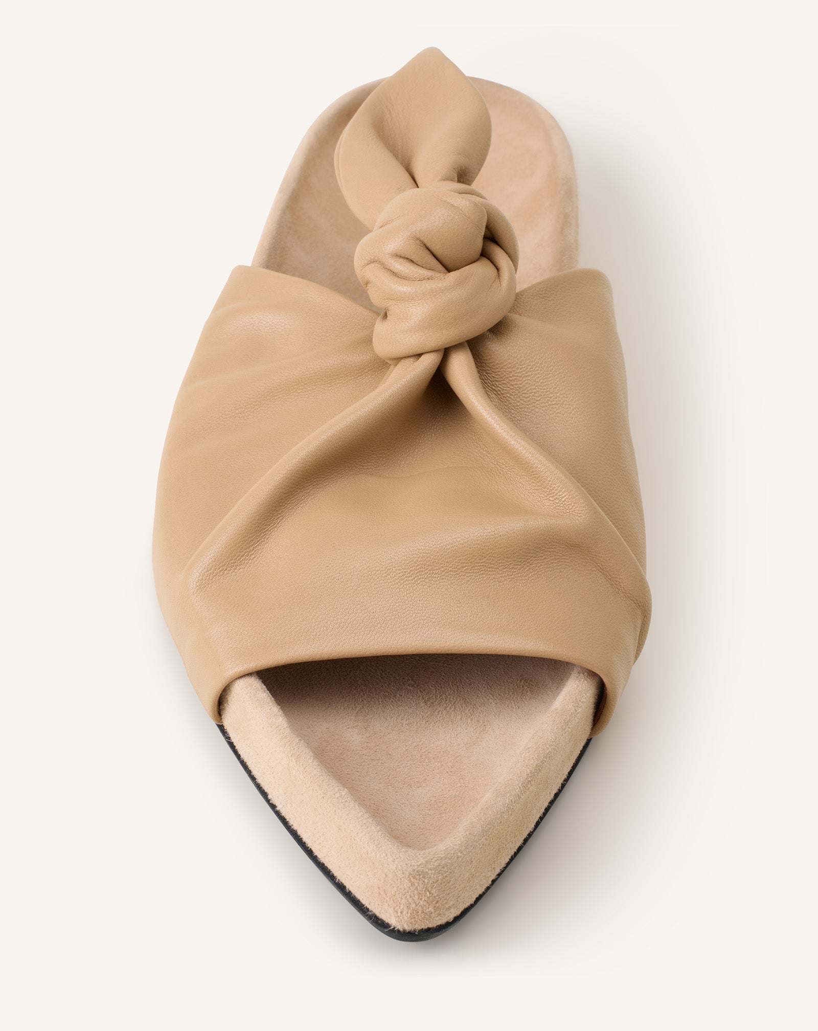 COCOON FLAT LEATHER MULE - Image 5