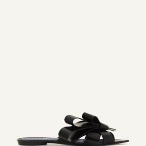 CADEAU MULE FLATS IN LEATHER