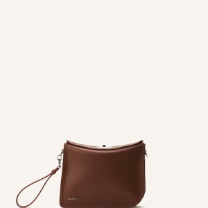 COMPAGNON CLUTCH BAG IN LEATHER