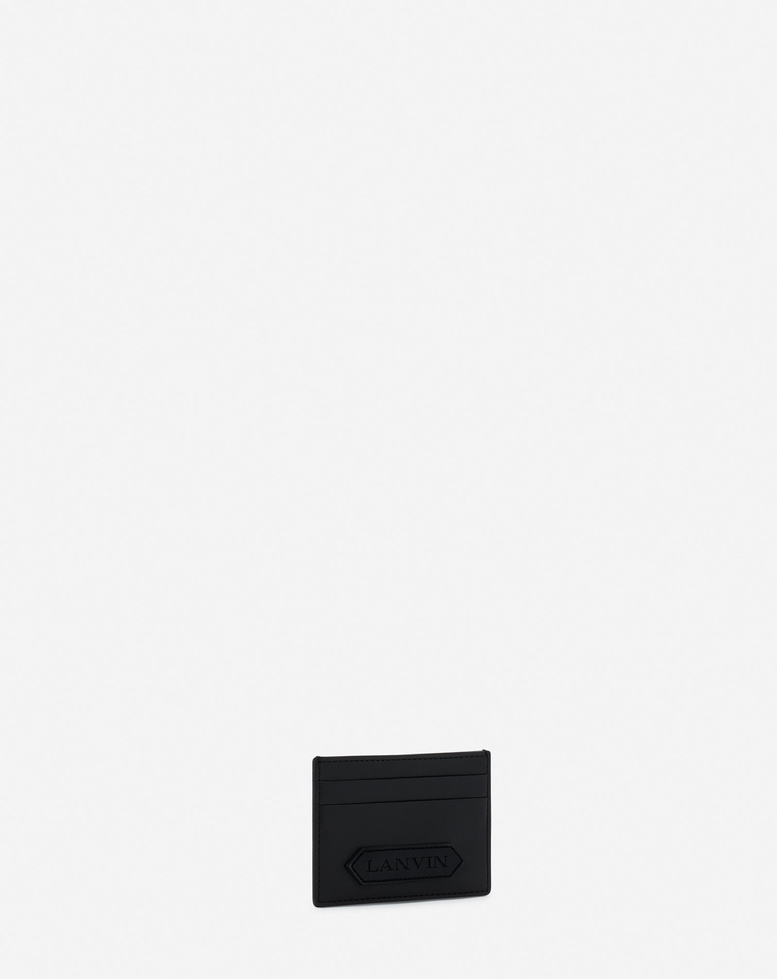 LANVIN SIGNATURE LEATHER CARDHOLDER - Image 3