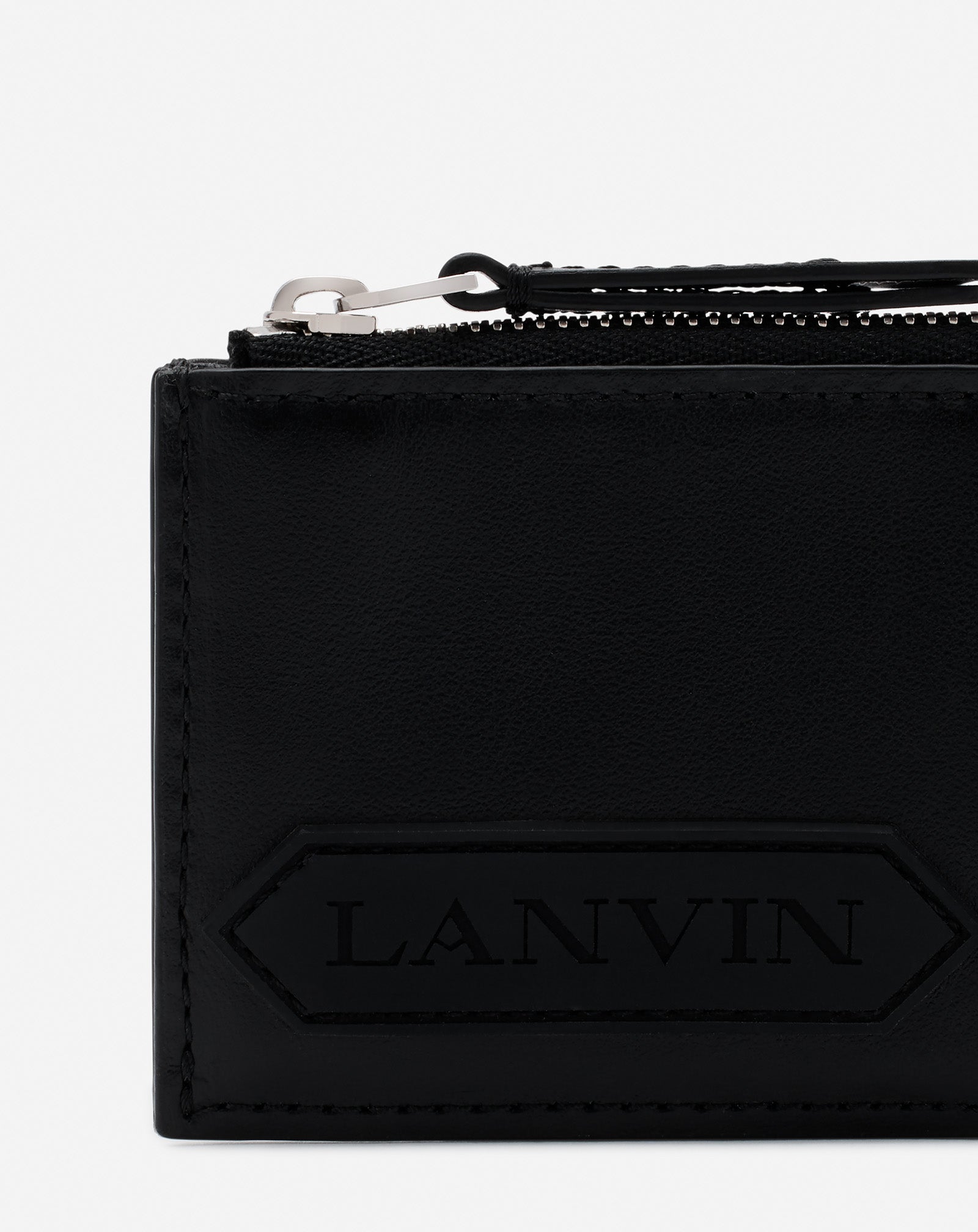 LANVIN SIGNATURE LEATHER CARDHOLDER - Image 5