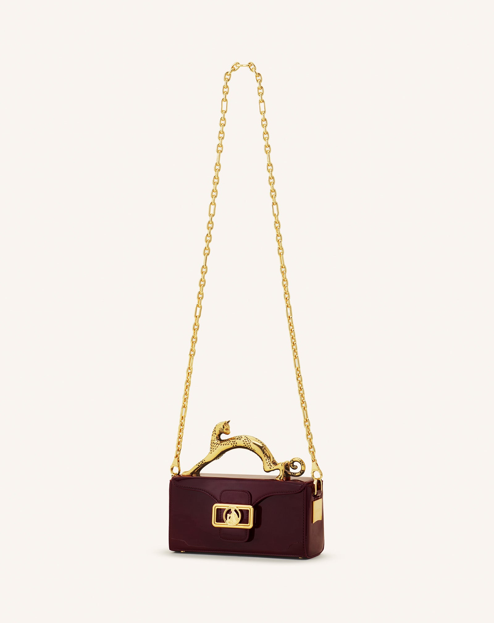 PENCIL CAT NANO BAG IN PATENT LEATHER - Image 3