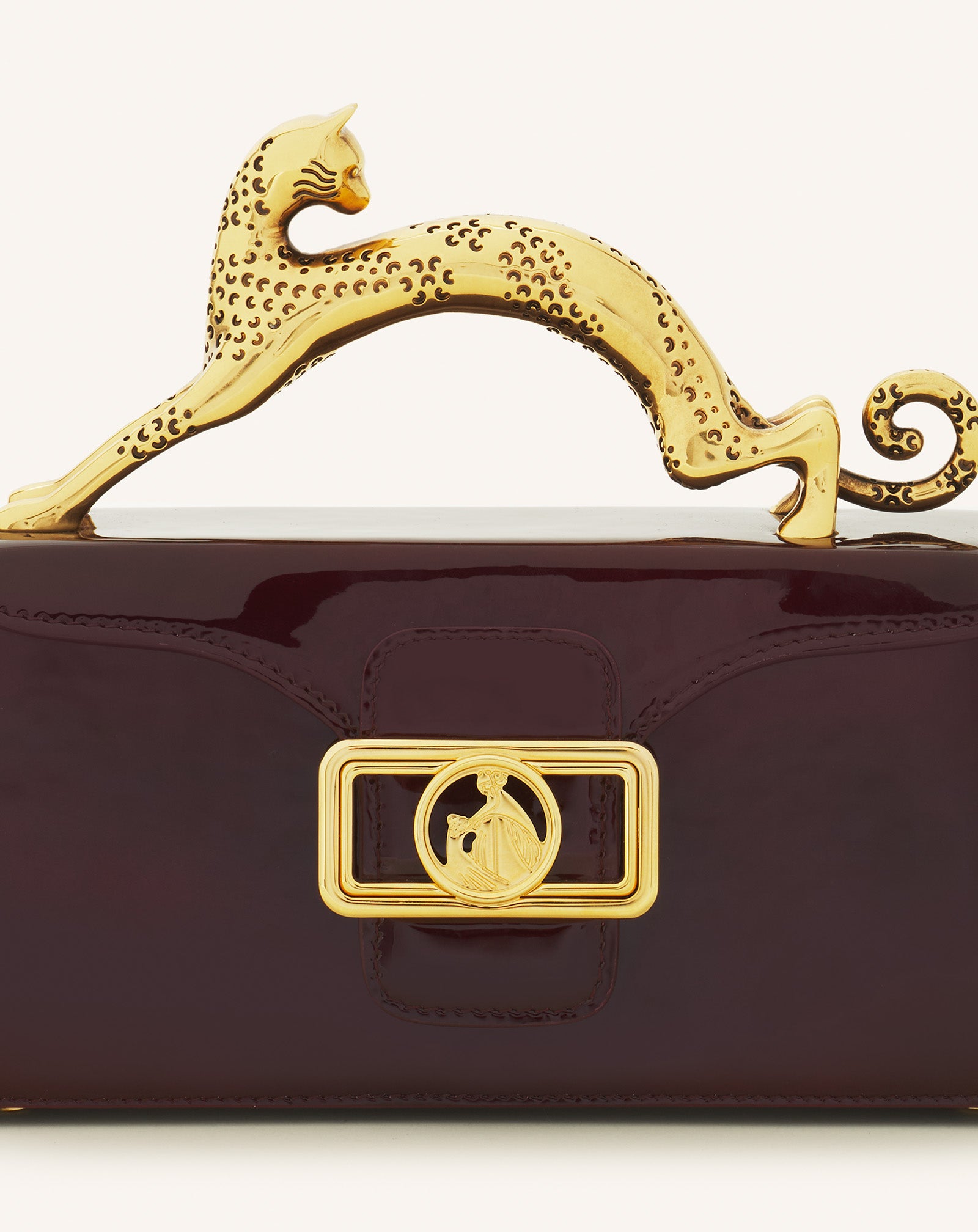 PENCIL CAT NANO BAG IN PATENT LEATHER - Image 8