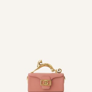 PENCIL CAT NANO BAG IN LEATHER