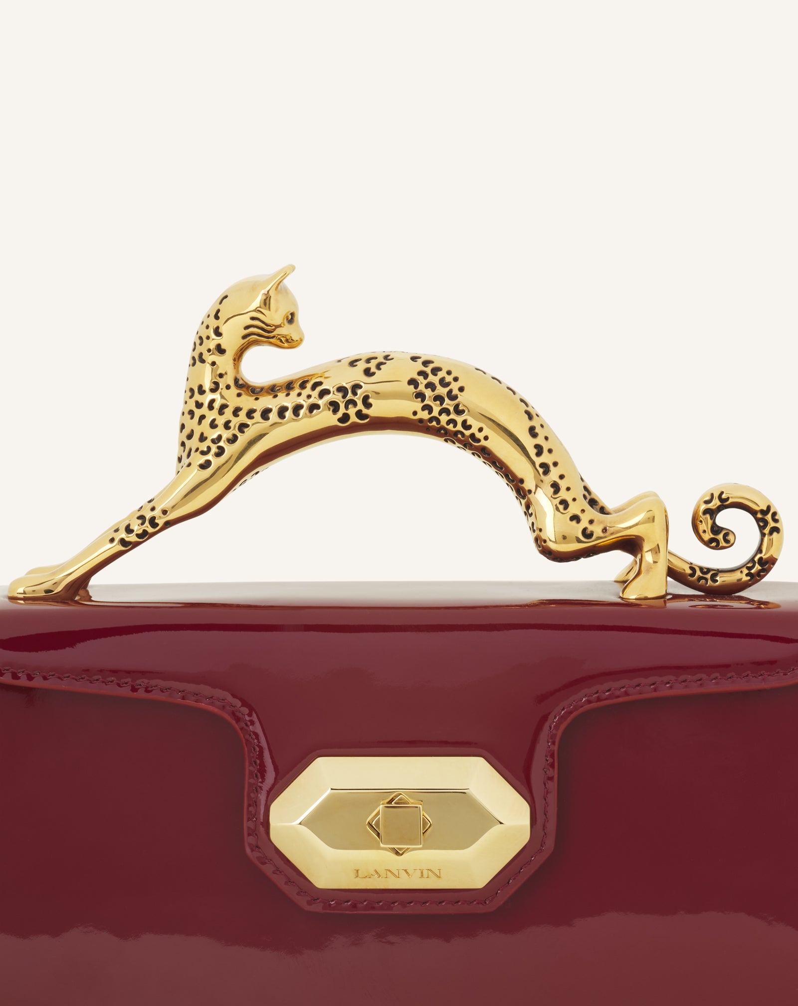 PENCIL CAT NANO BAG IN PATENT LEATHER - Image 8