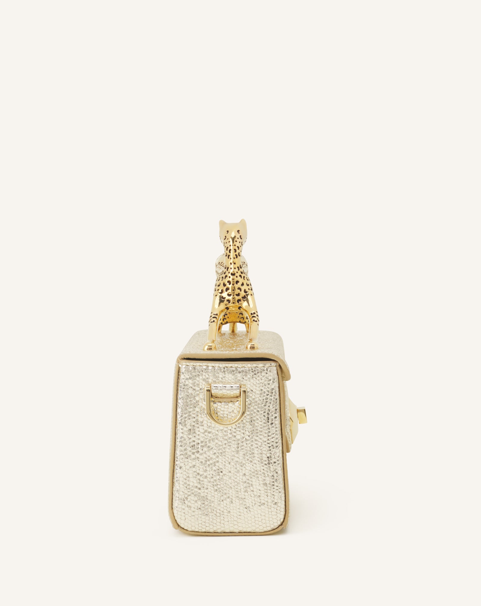 PENCIL CAT NANO BAG IN CRACKLED METALLIC LEATHER - Image 7