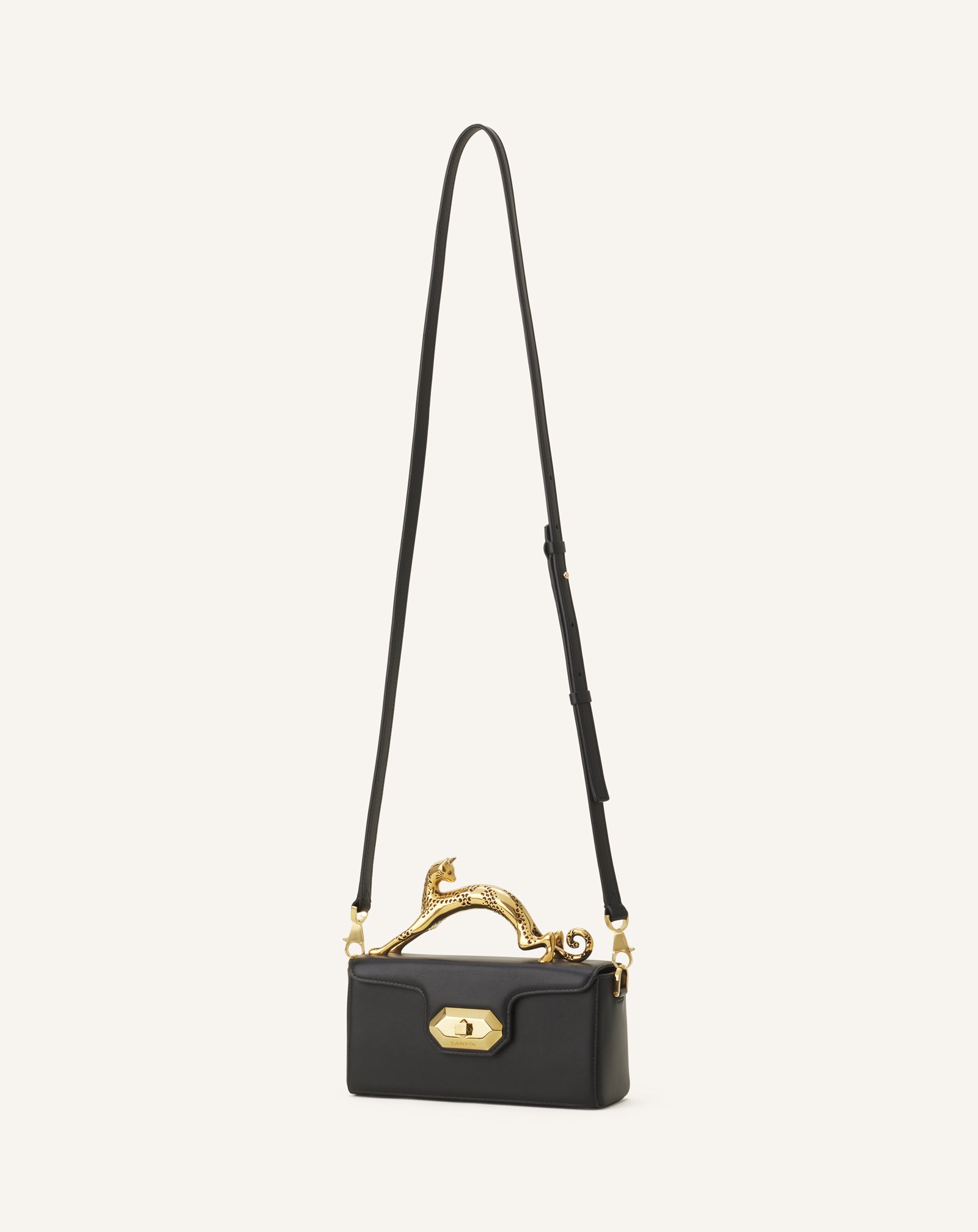 PENCIL CAT NANO BAG IN LEATHER - Image 3
