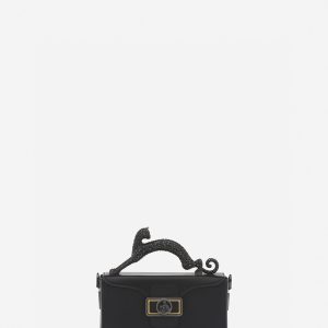 PENCIL CAT NANO BAG IN LEATHER