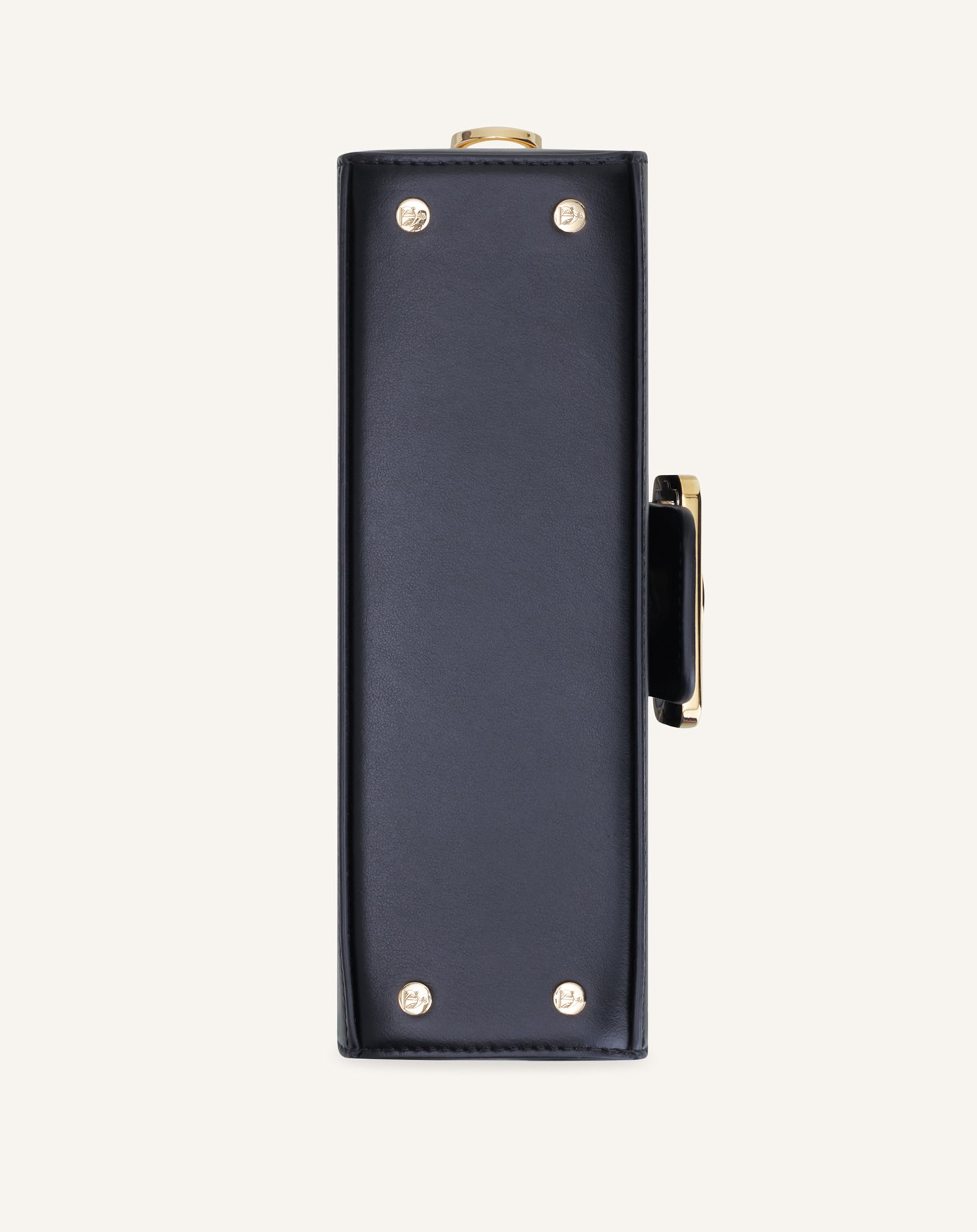 LEATHER NANO PENCIL CAT BAG WITH RHINESTONES - Image 6