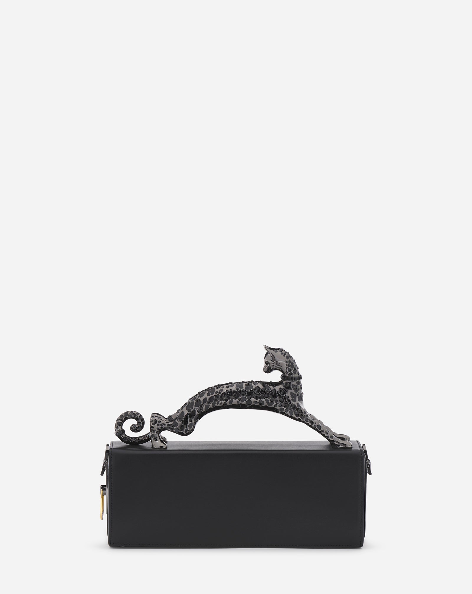 PENCIL CAT BAG IN LEATHER - Image 4