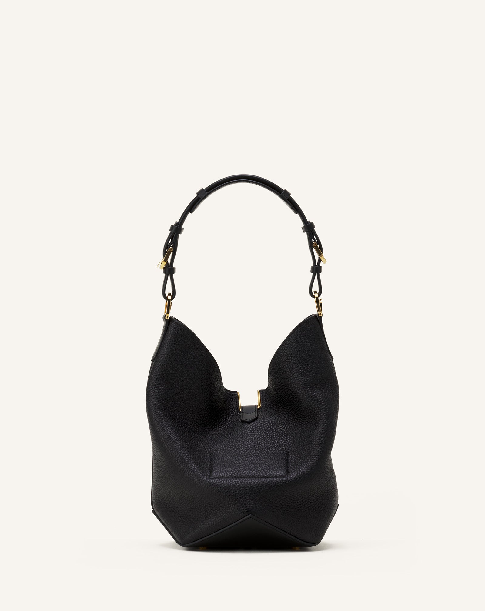 CATCH BY LANVIN BUCKET BAG IN GRAINED LEATHER - Image 4