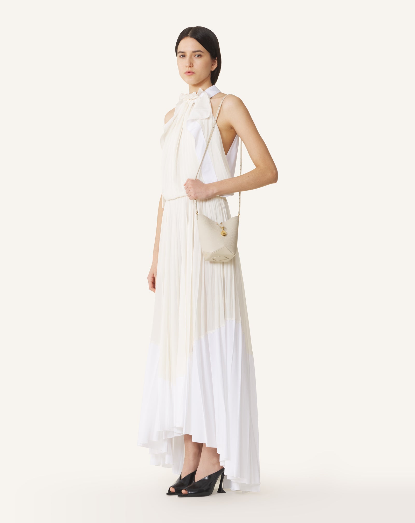 CATCH BY LANVIN NANO BUCKET BAG IN LEATHER - Image 2