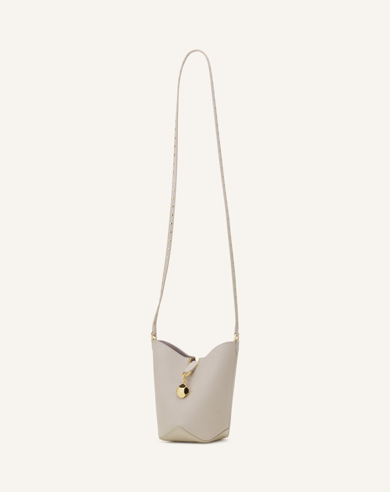CATCH BY LANVIN NANO BUCKET BAG IN LEATHER - Image 3