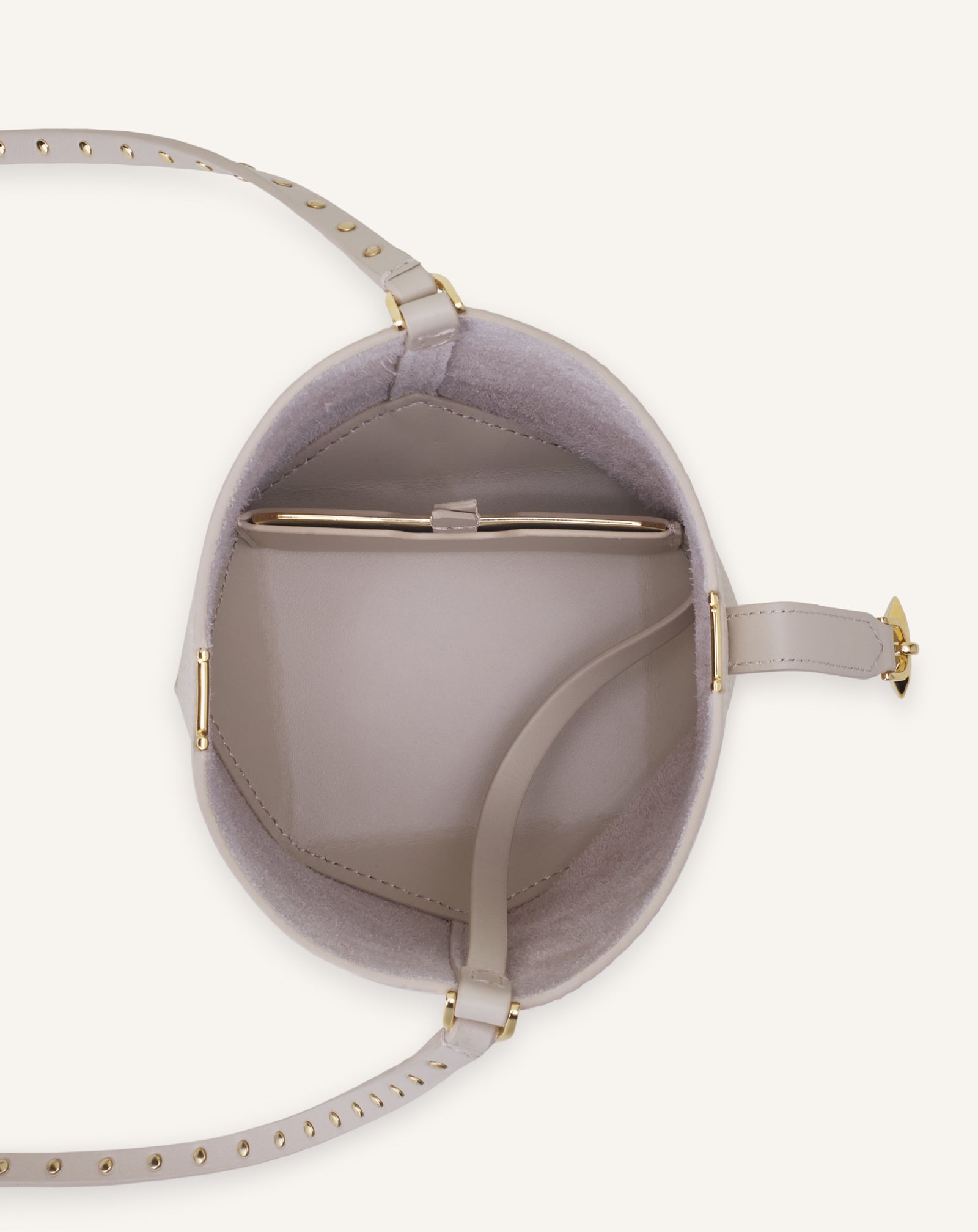 CATCH BY LANVIN NANO BUCKET BAG IN LEATHER - Image 5