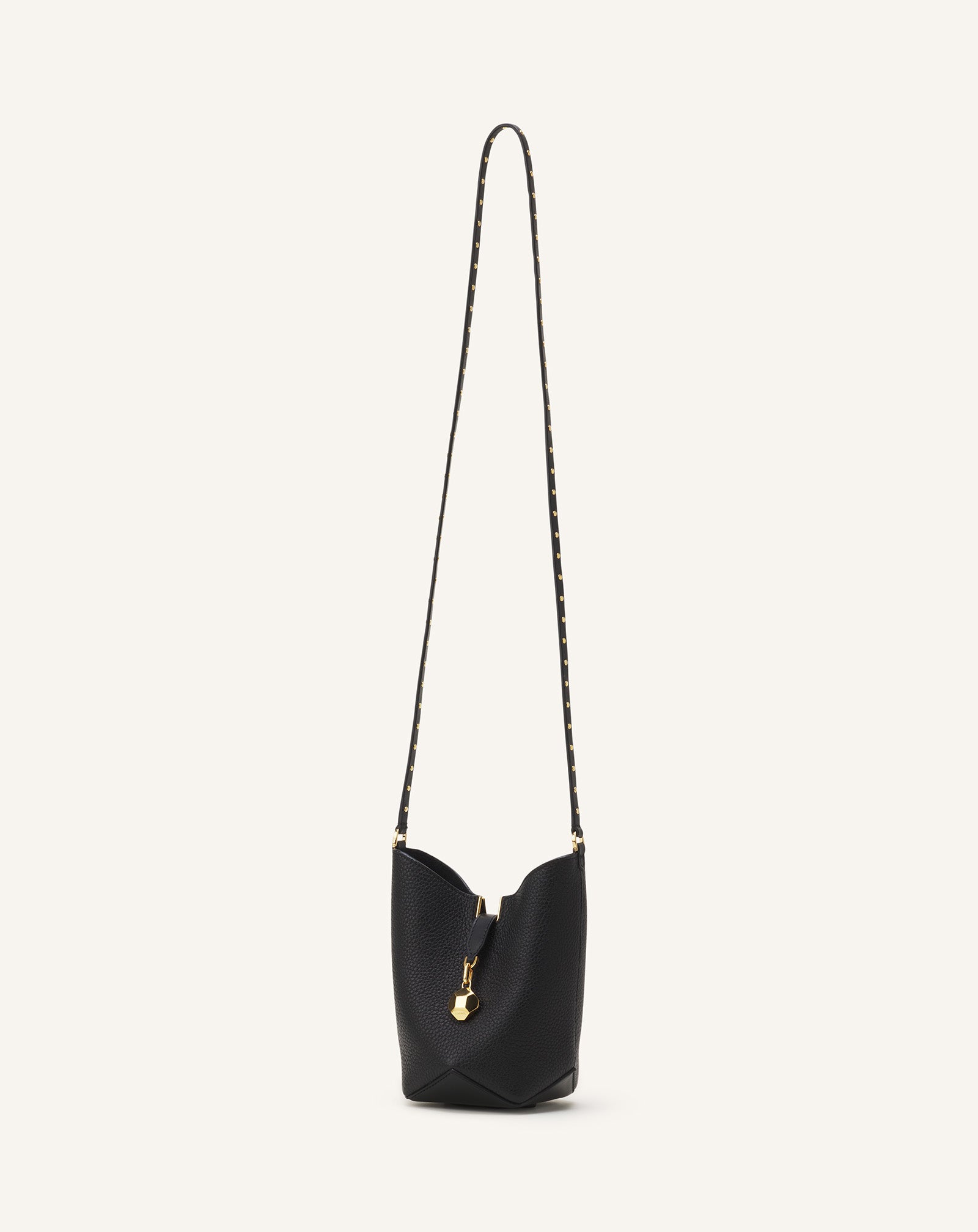 CATCH BY LANVIN NANO BUCKET BAG IN LEATHER - Image 3