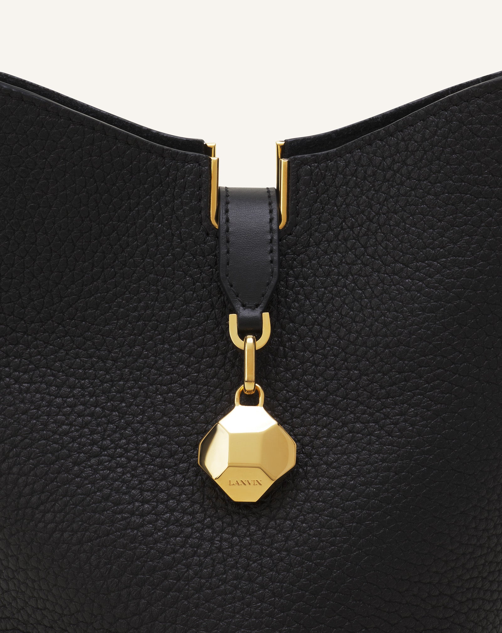 CATCH BY LANVIN NANO BUCKET BAG IN LEATHER - Image 6