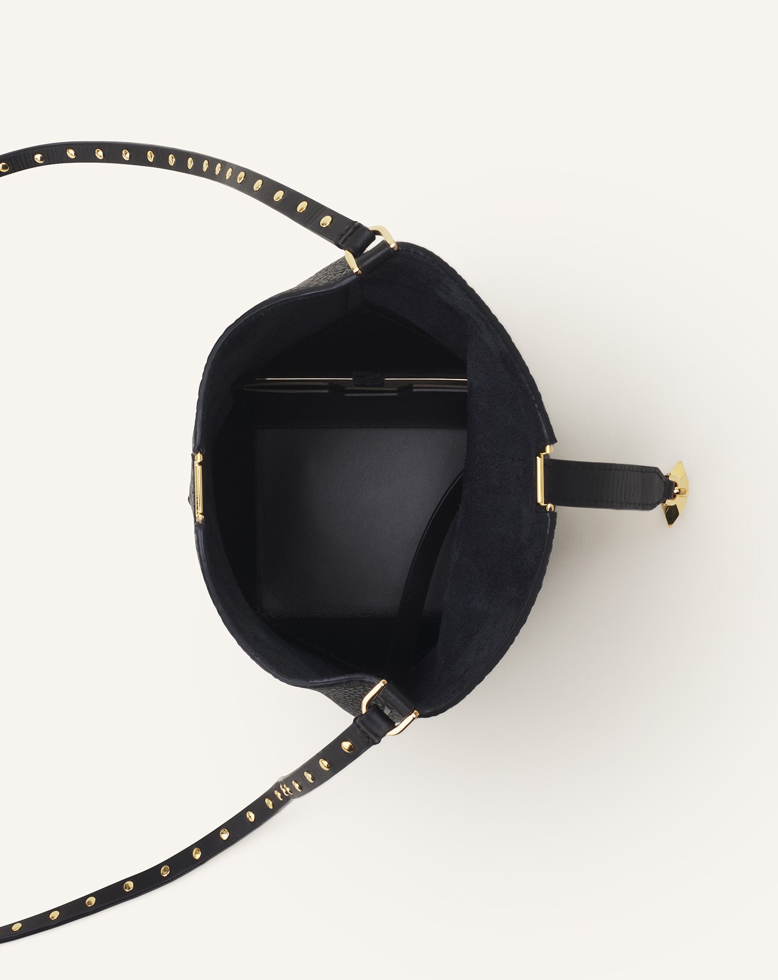 CATCH BY LANVIN NANO BUCKET BAG IN LEATHER - Image 7