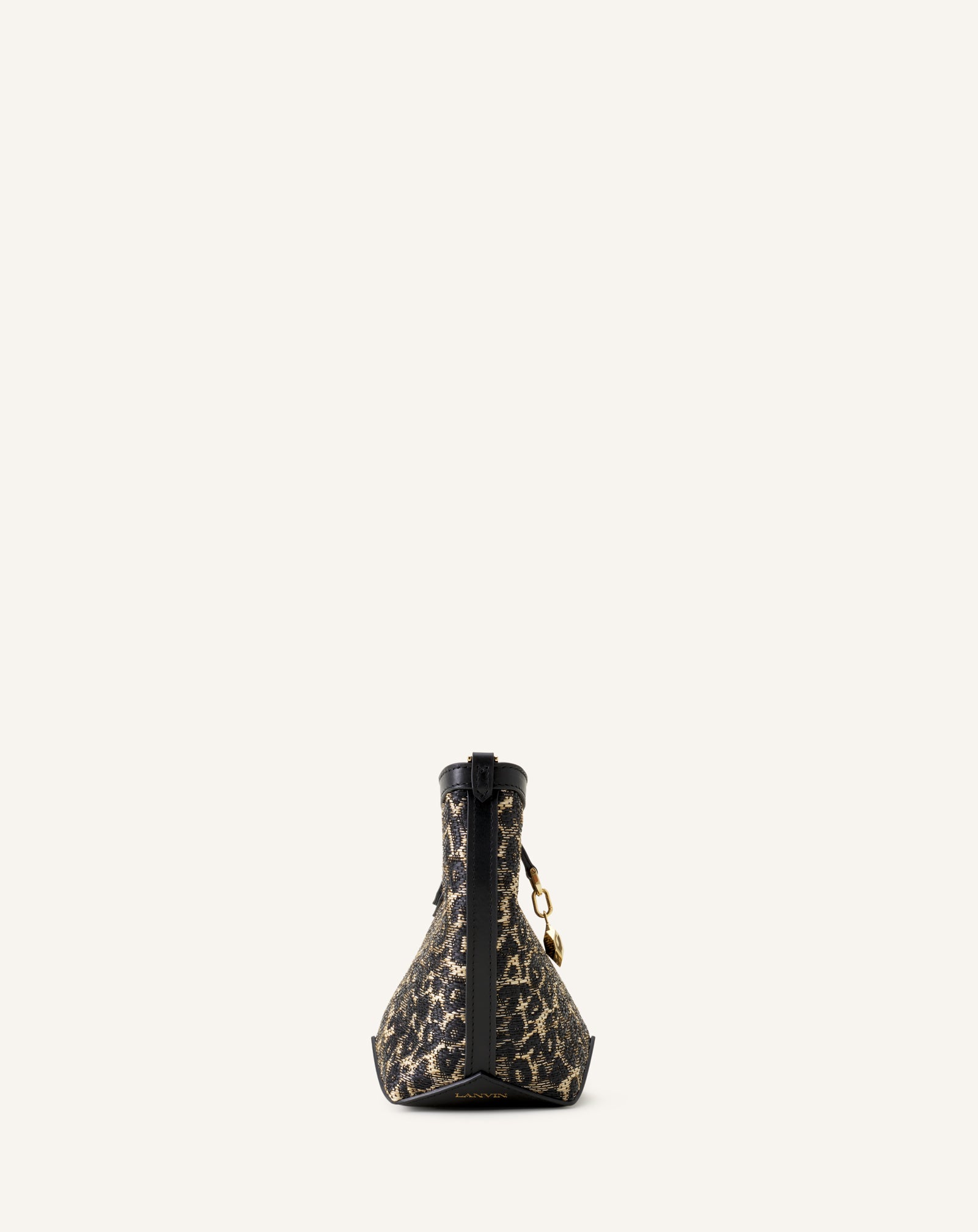 CATCH BY LANVIN NANO BUCKET BAG IN RAFFIA - Image 5