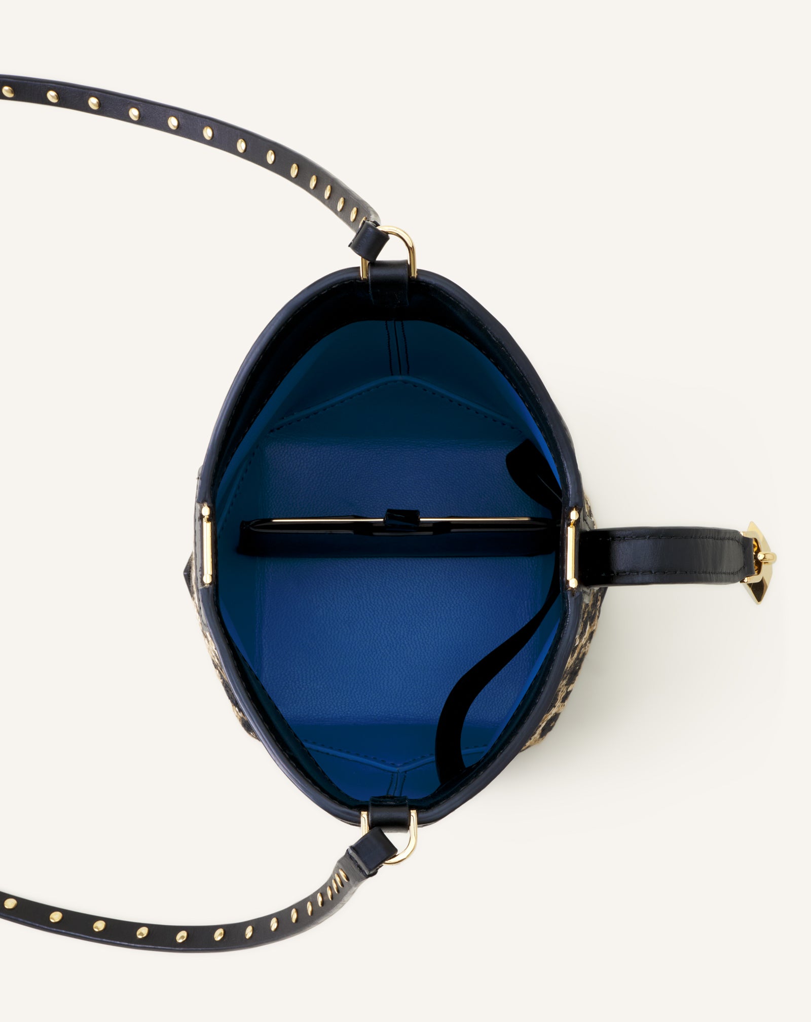 CATCH BY LANVIN NANO BUCKET BAG IN RAFFIA - Image 7