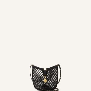 CATCH BY LANVIN NANO BUCKET BAG IN MESH
