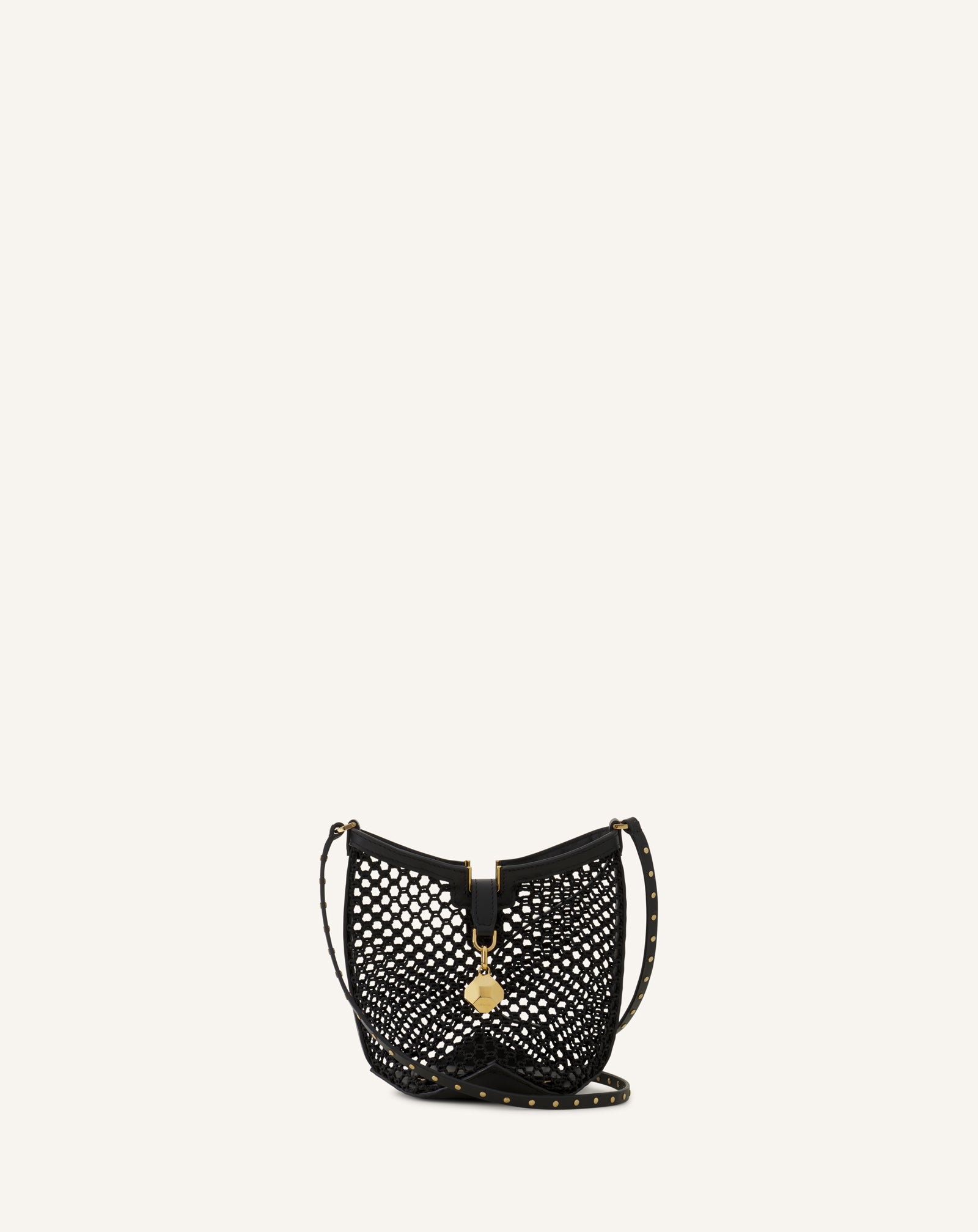CATCH BY LANVIN NANO BUCKET BAG IN MESH