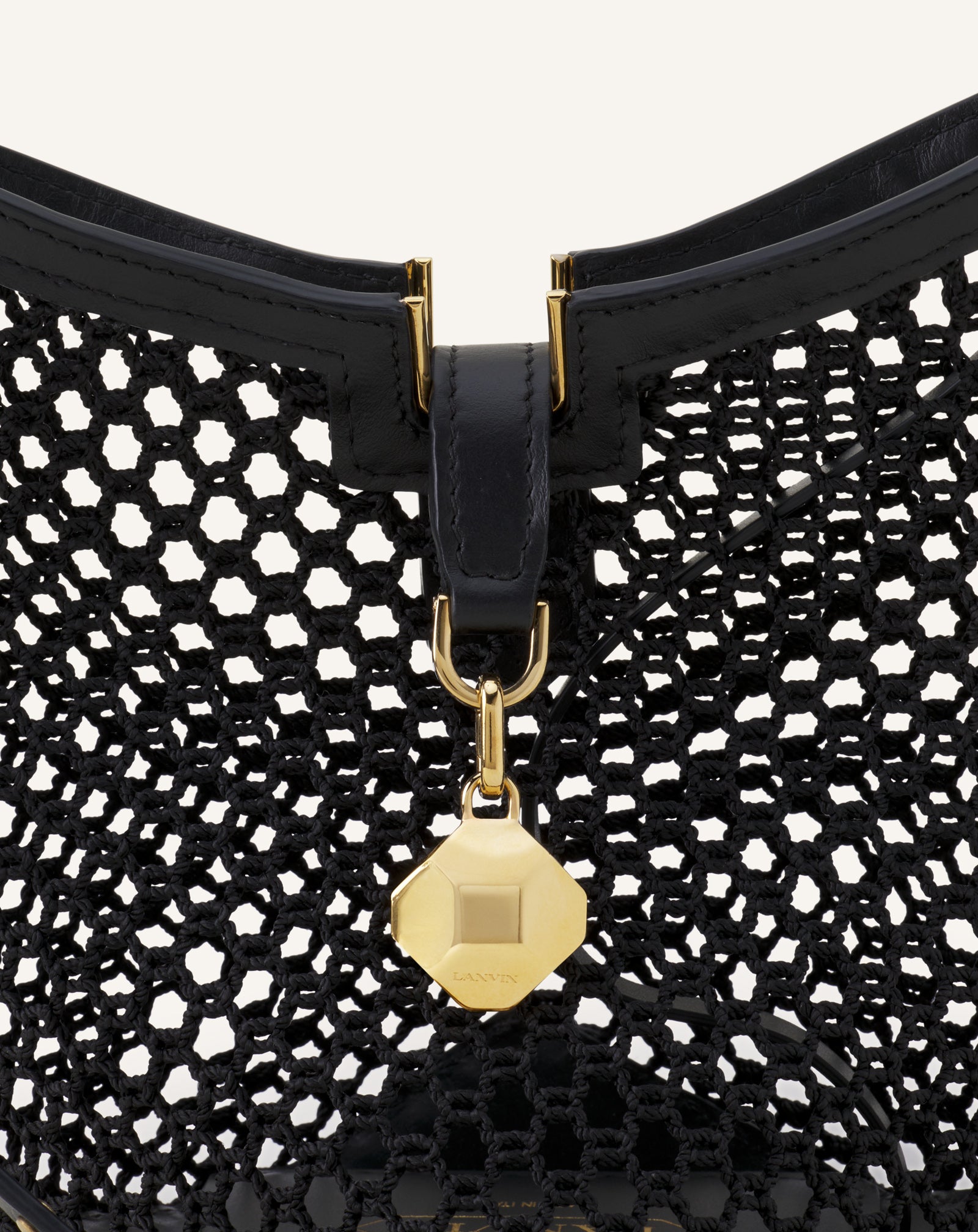 CATCH BY LANVIN NANO BUCKET BAG IN MESH - Image 6