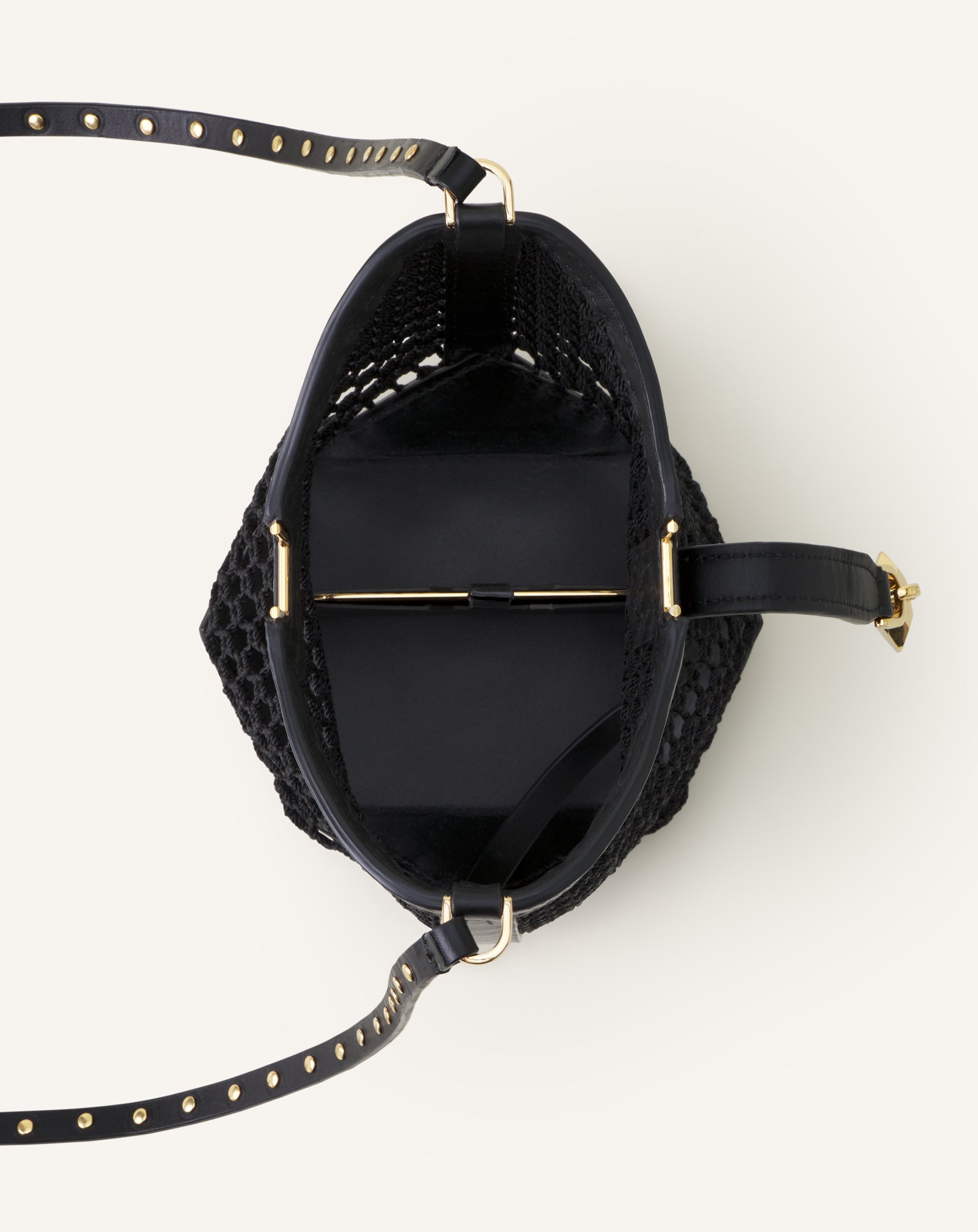 CATCH BY LANVIN NANO BUCKET BAG IN MESH - Image 7