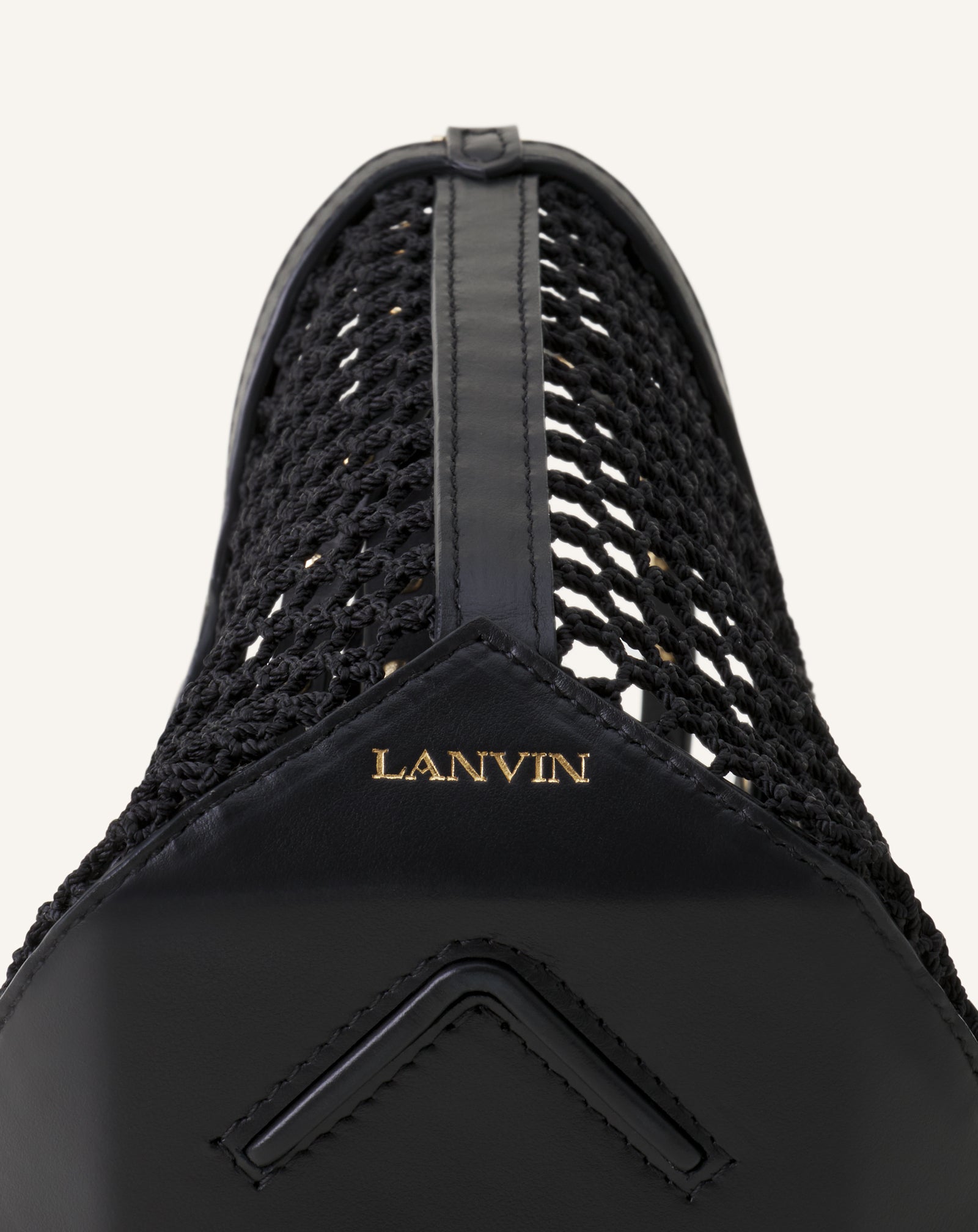 CATCH BY LANVIN NANO BUCKET BAG IN MESH - Image 9
