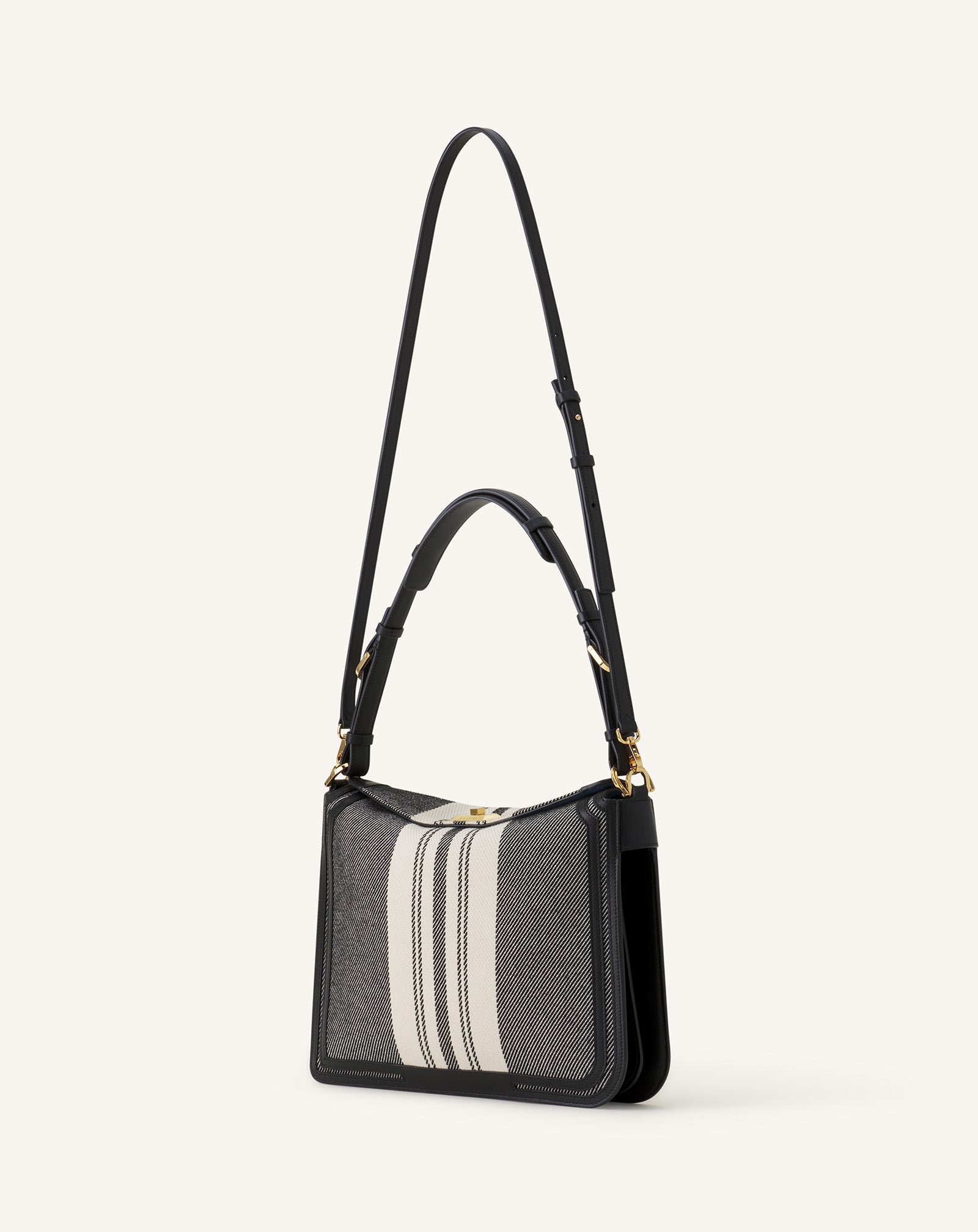 COMPAGNON BAG IN STRIPED CANVAS - Image 3