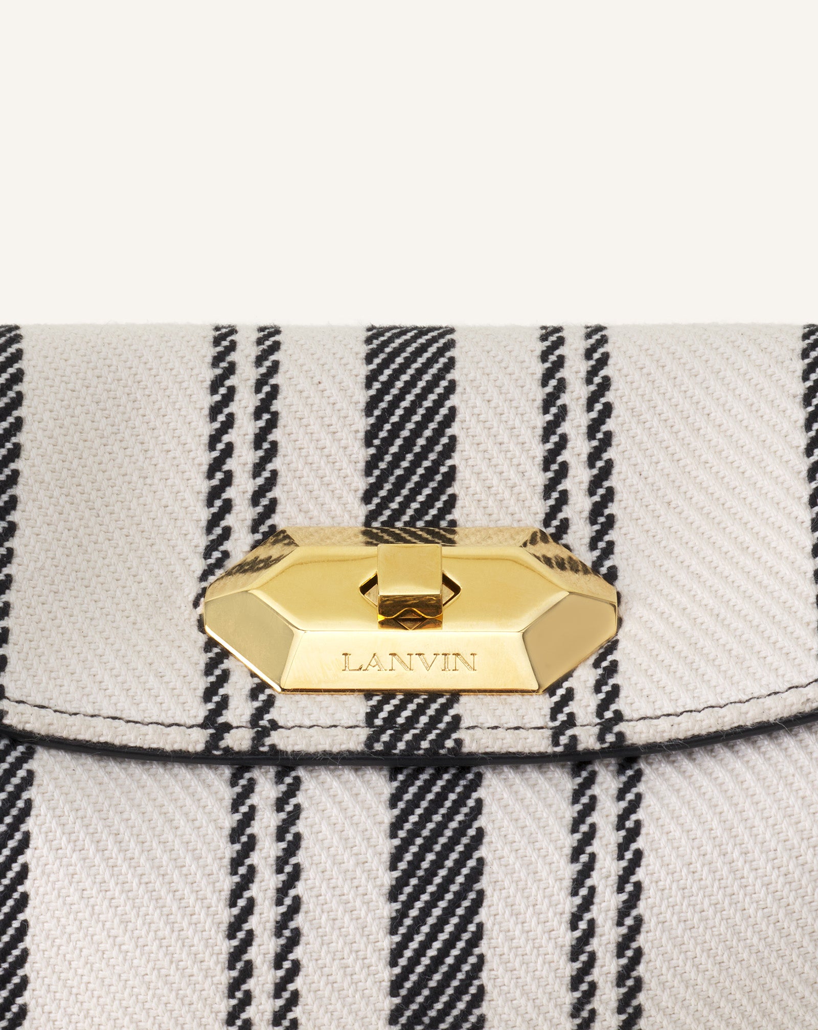 COMPAGNON BAG IN STRIPED CANVAS - Image 6