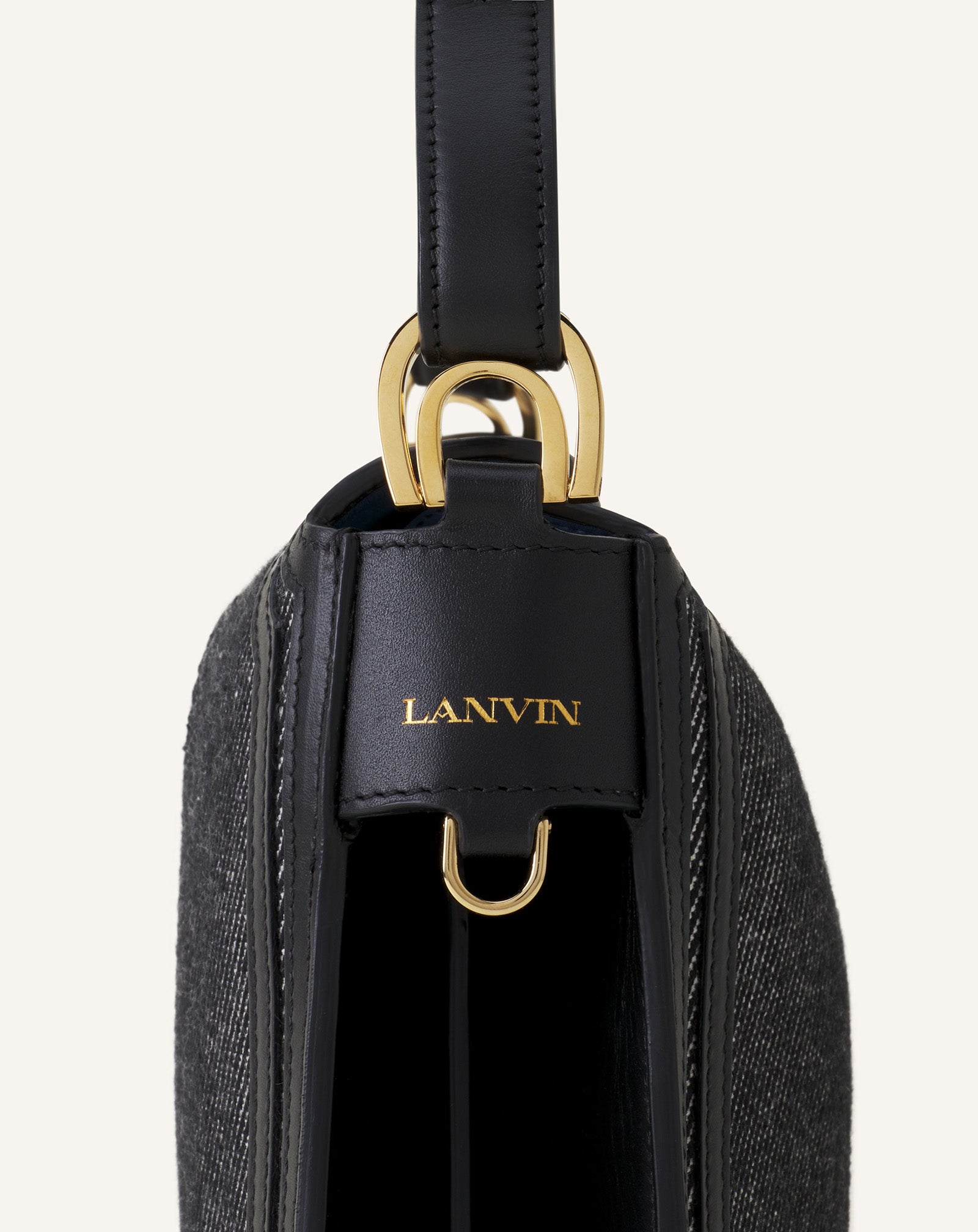COMPAGNON BAG IN STRIPED CANVAS - Image 8