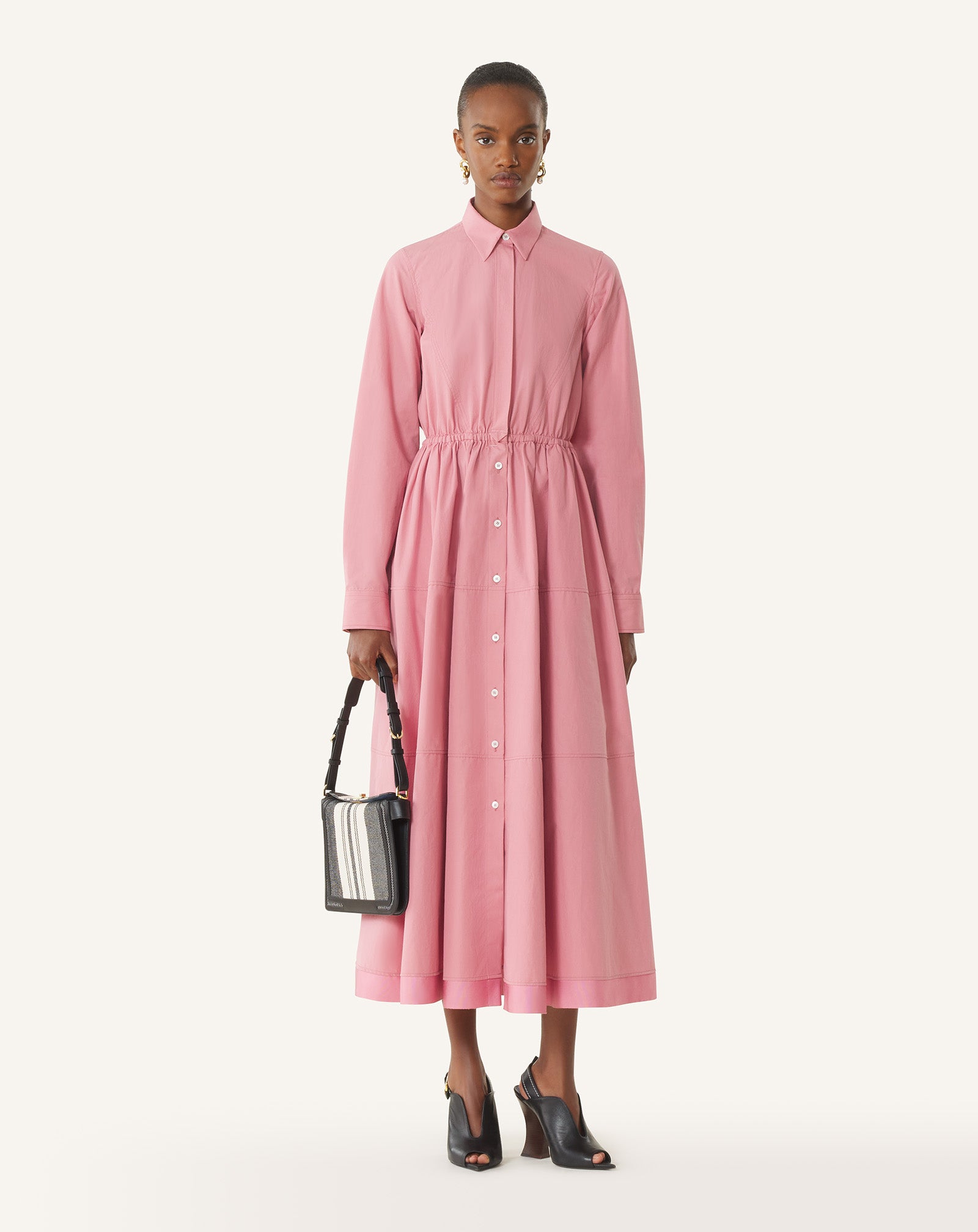 COMPAGNON 20 BAG IN STRIPED CANVAS - Image 2