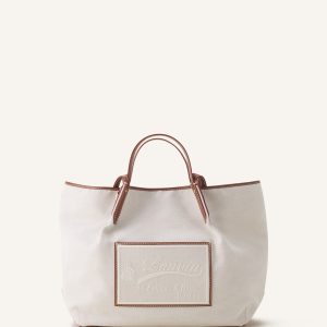 CATCH BY LANVIN CANVAS TOTE BAG