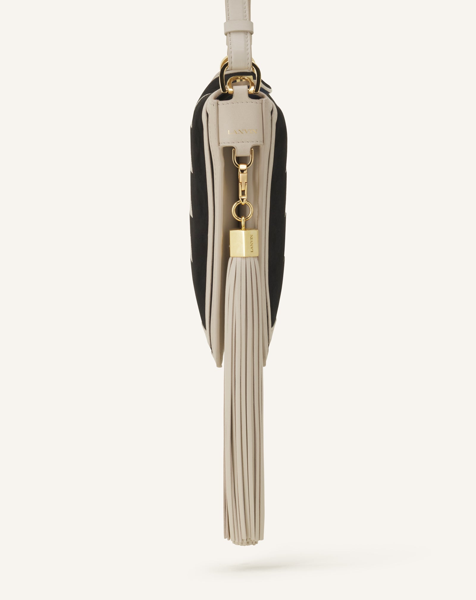 LEATHER POMPOM BAG CHARM - Image 3