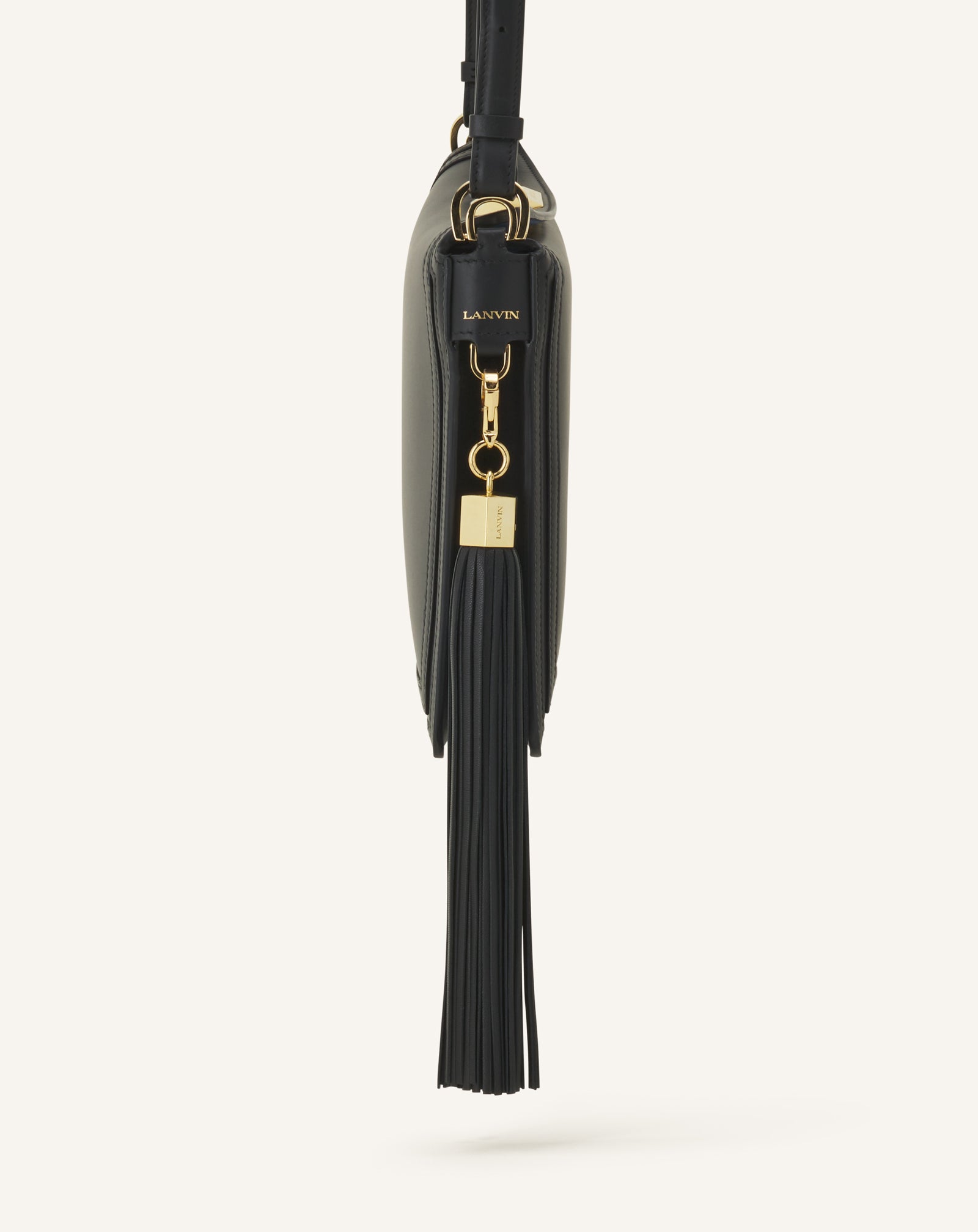 LEATHER POMPOM BAG CHARM - Image 3