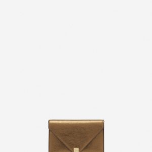 CONCERTO ARPÈGE WALLET BAG IN METALLIC GRAINED LEATHER