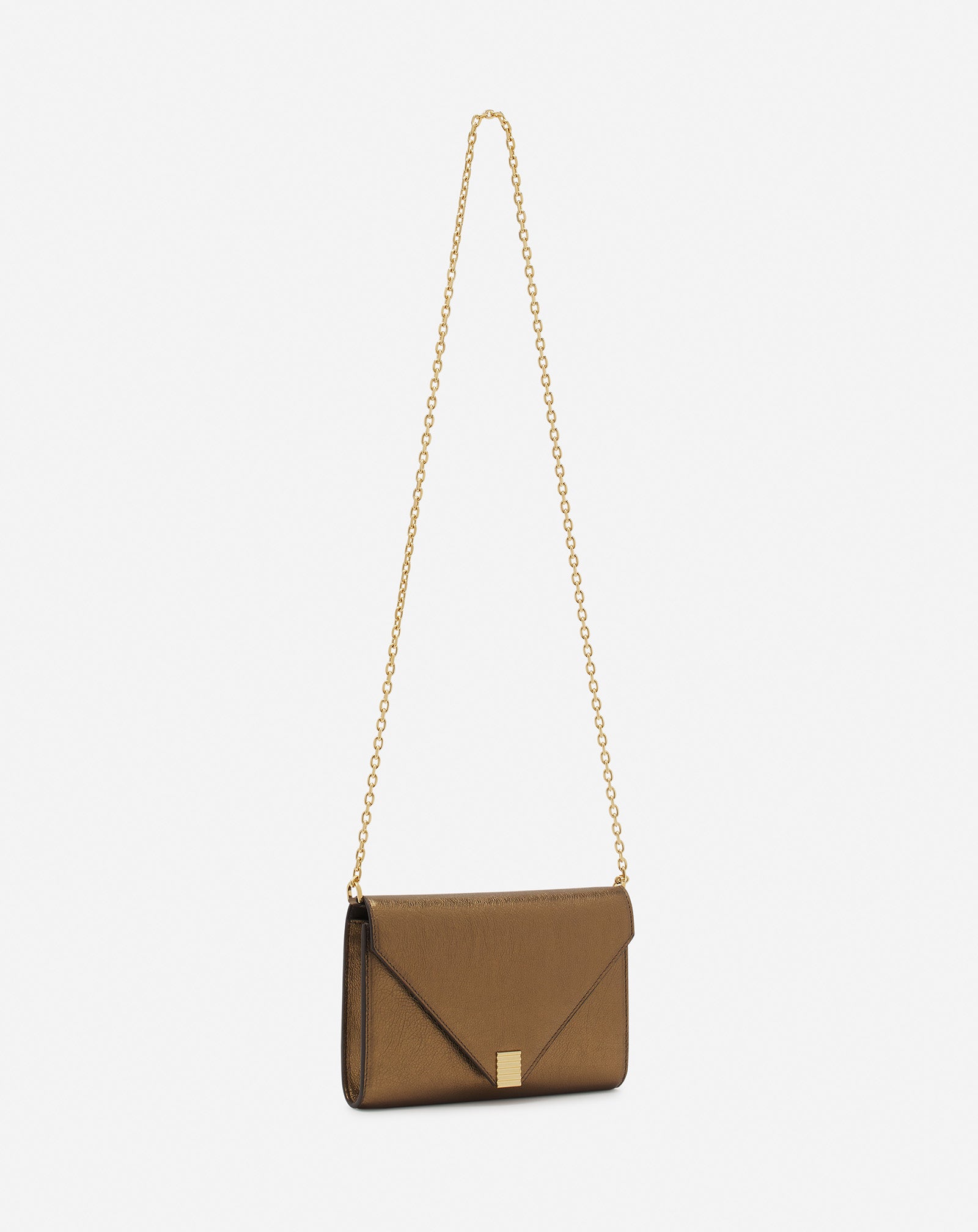 CONCERTO ARPÈGE WALLET BAG IN METALLIC GRAINED LEATHER - Image 3