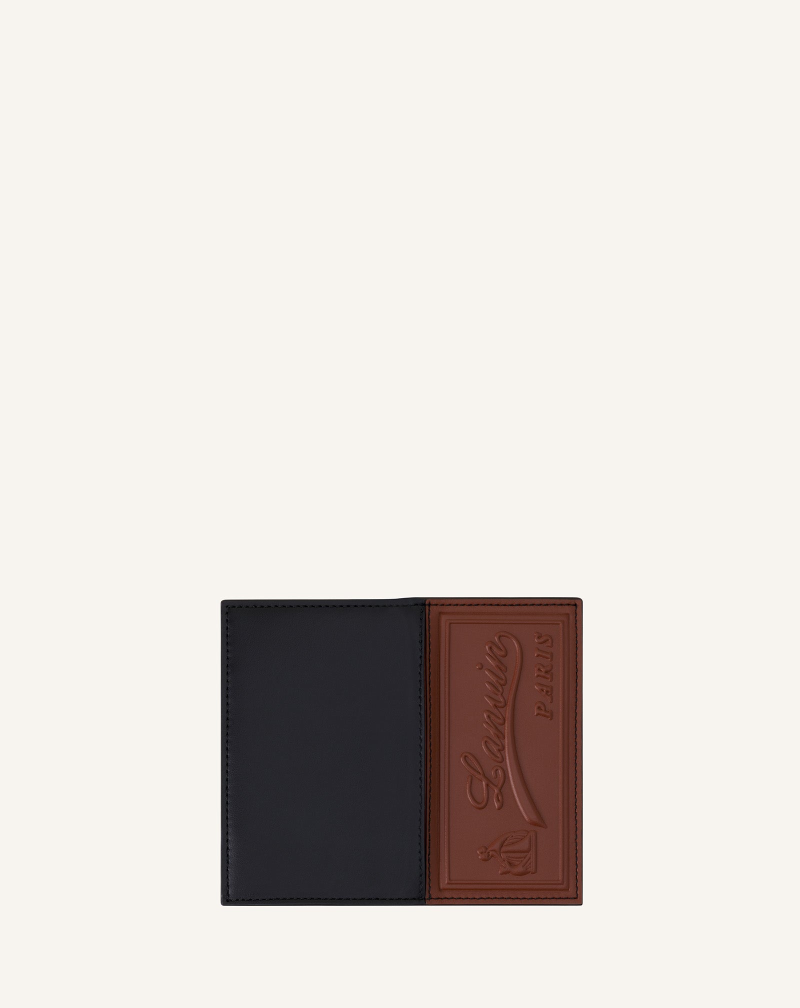 CATCH BY LANVIN TWO FOLD LEATHER CARD HOLDER - Image 3