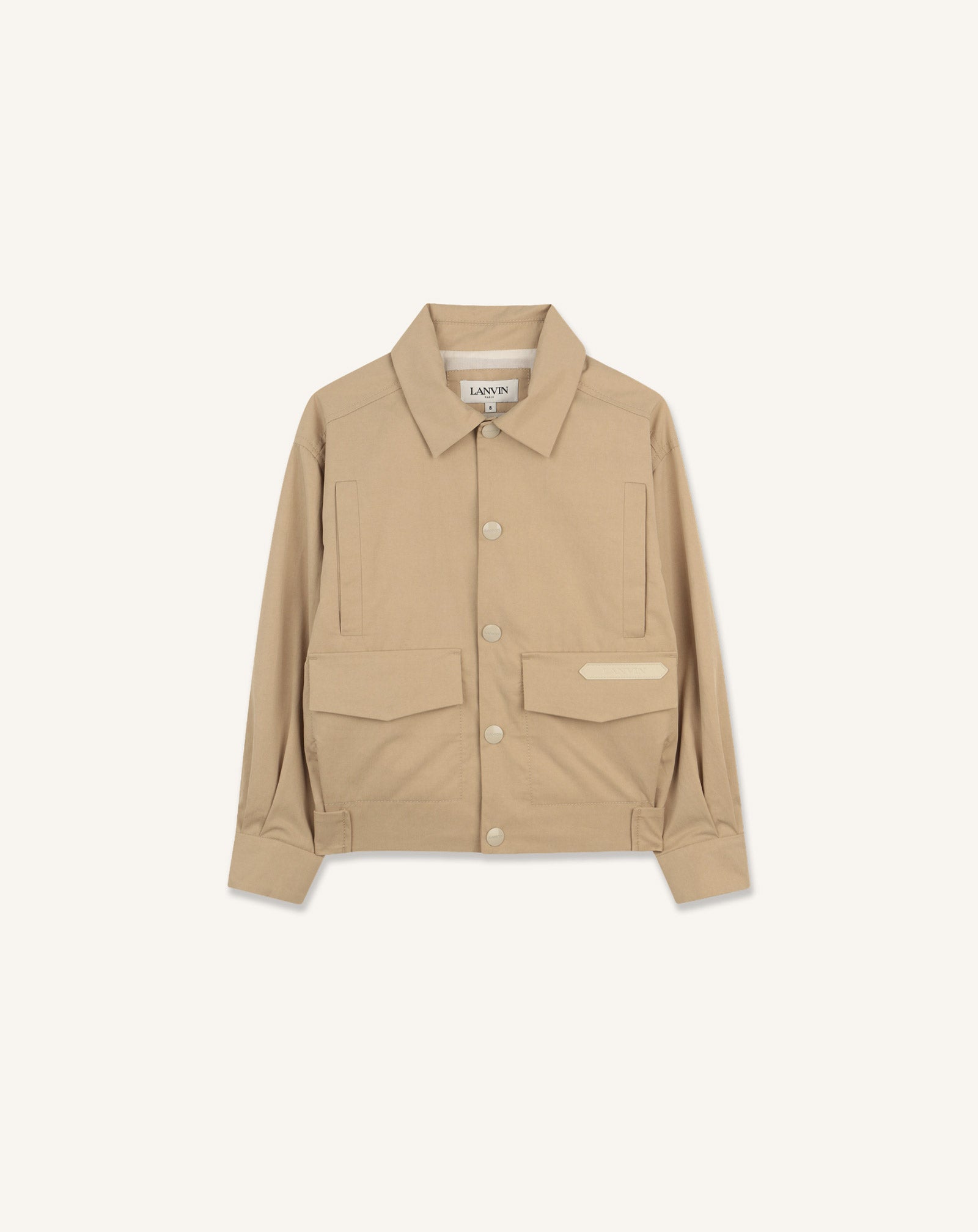 VISCOSE JACKET WITH LANVIN LOGO