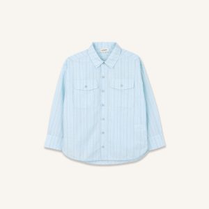 LONG-SLEEVED SHIRT IN COTTON