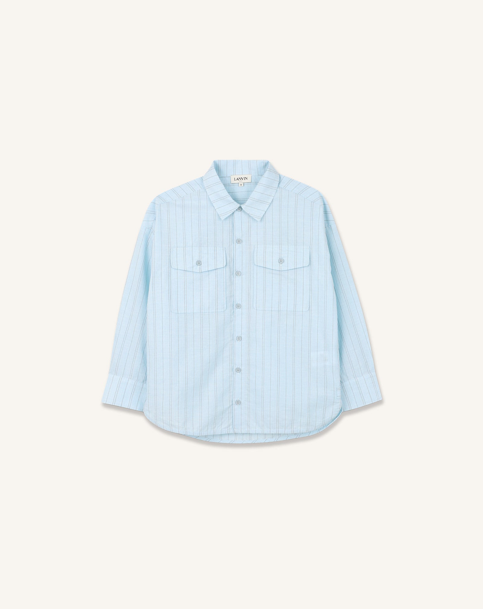 LONG-SLEEVED SHIRT IN COTTON