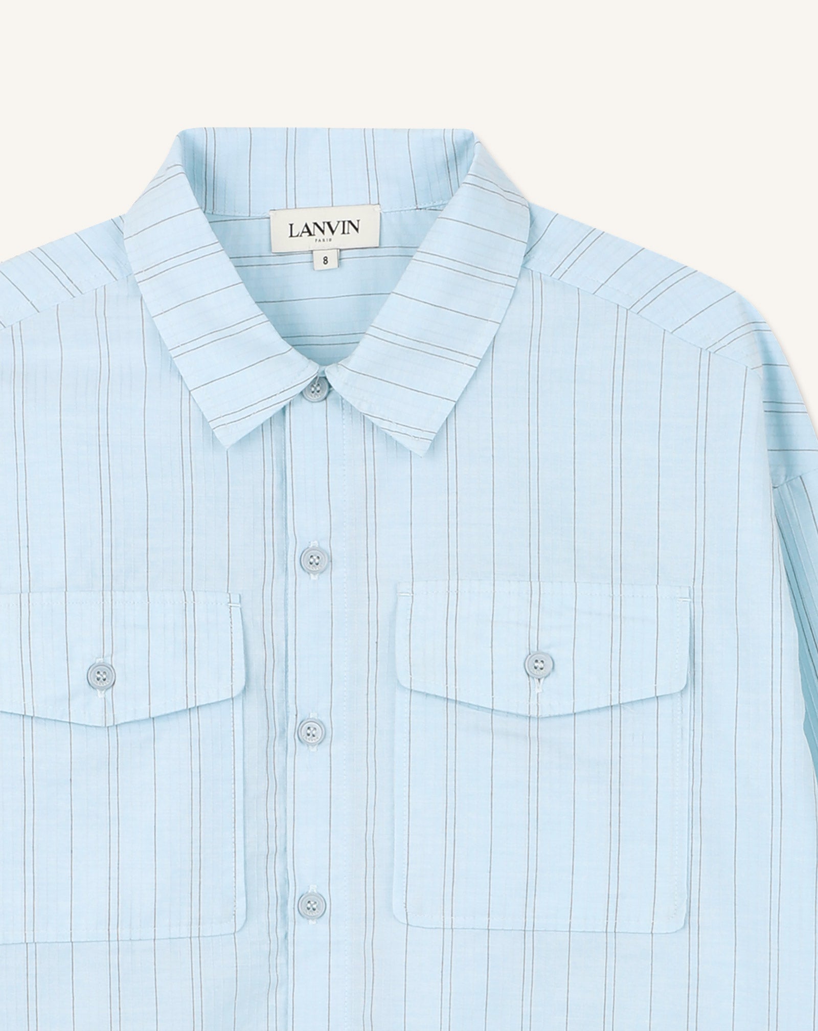 LONG-SLEEVED SHIRT IN COTTON - Image 4