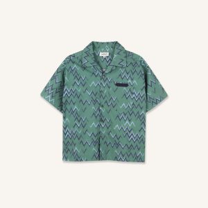 OVERSIZED PRINTED COTTON SHIRT
